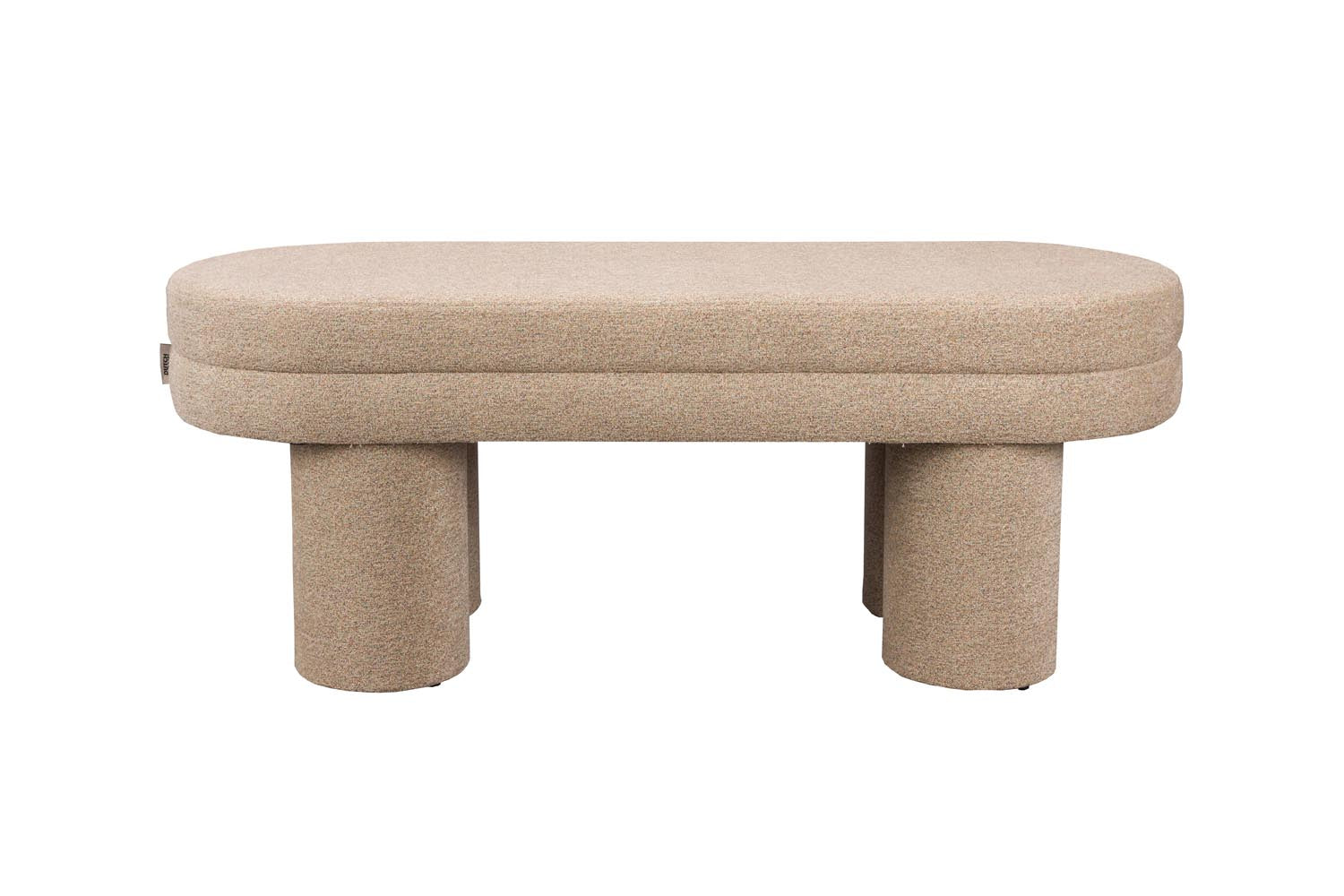 Fern Bank in Beige präsentiert im Onlineshop von KAQTU Design AG. Pouf ist von Dutchbone