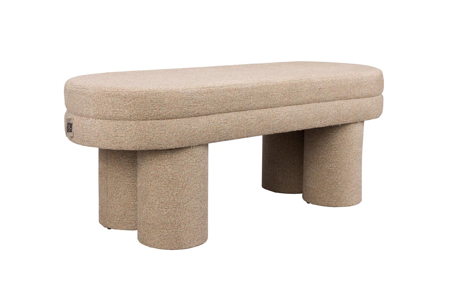 Fern Bank in Beige präsentiert im Onlineshop von KAQTU Design AG. Pouf ist von Dutchbone