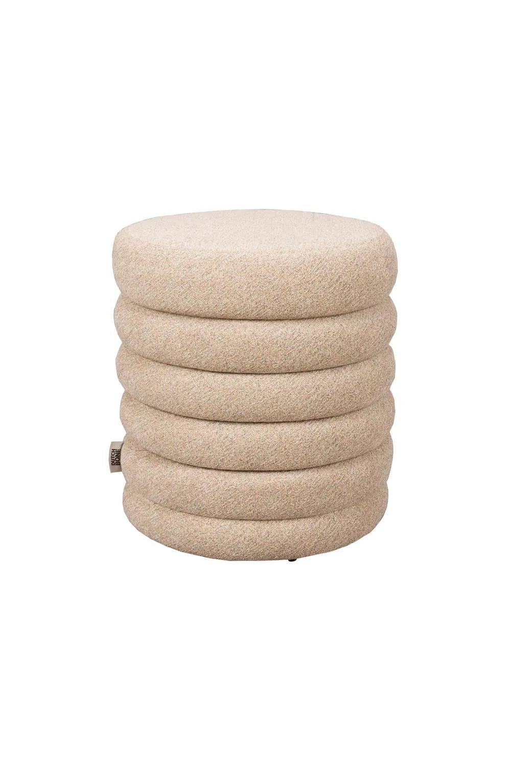 Fern Hocker in Beige präsentiert im Onlineshop von KAQTU Design AG. Hocker ist von Dutchbone