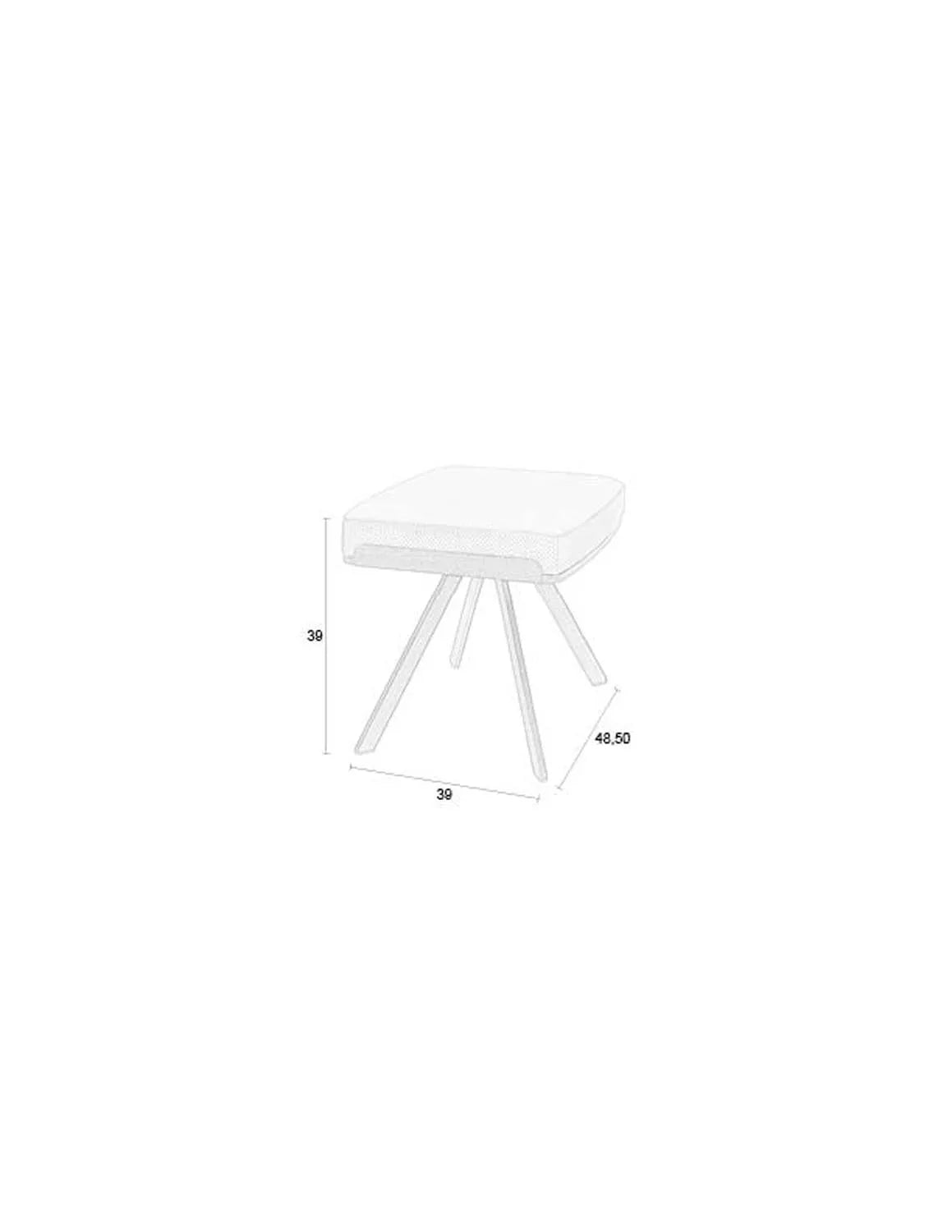 Frie Hocker in  präsentiert im Onlineshop von KAQTU Design AG. Hocker ist von Zuiver