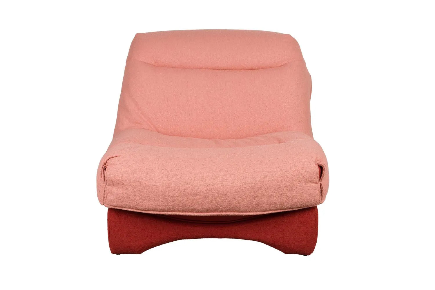 Lounge Chair Twister in Rosa präsentiert im Onlineshop von KAQTU Design AG. Sessel ist von White Label Living