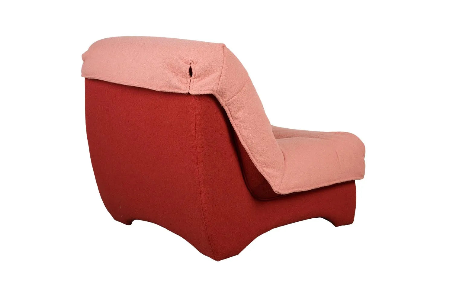 Lounge Chair Twister in Rosa präsentiert im Onlineshop von KAQTU Design AG. Sessel ist von White Label Living