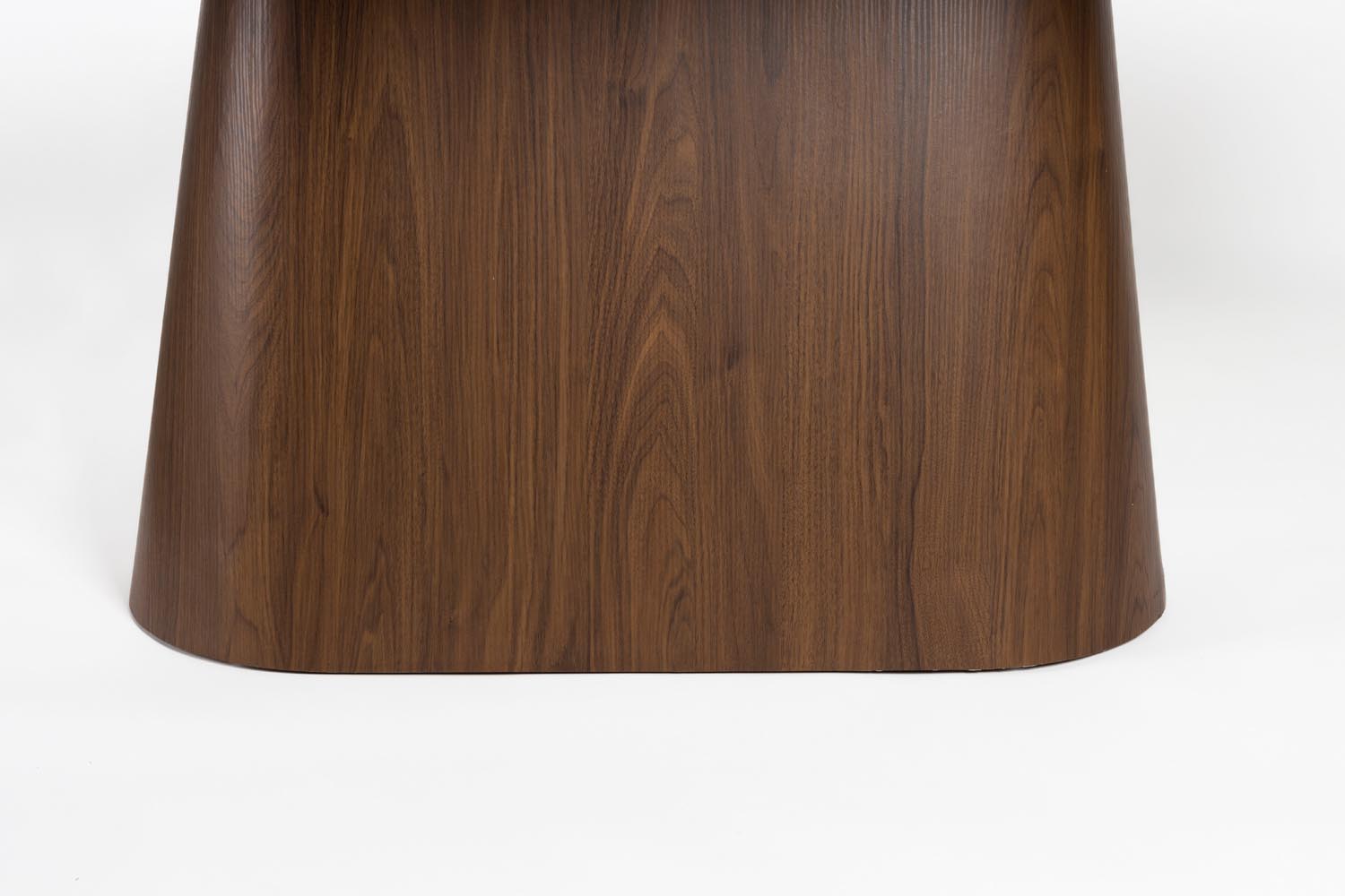 Almira Esstisch Oval in Walnut präsentiert im Onlineshop von KAQTU Design AG. Esstisch ist von White Label Living