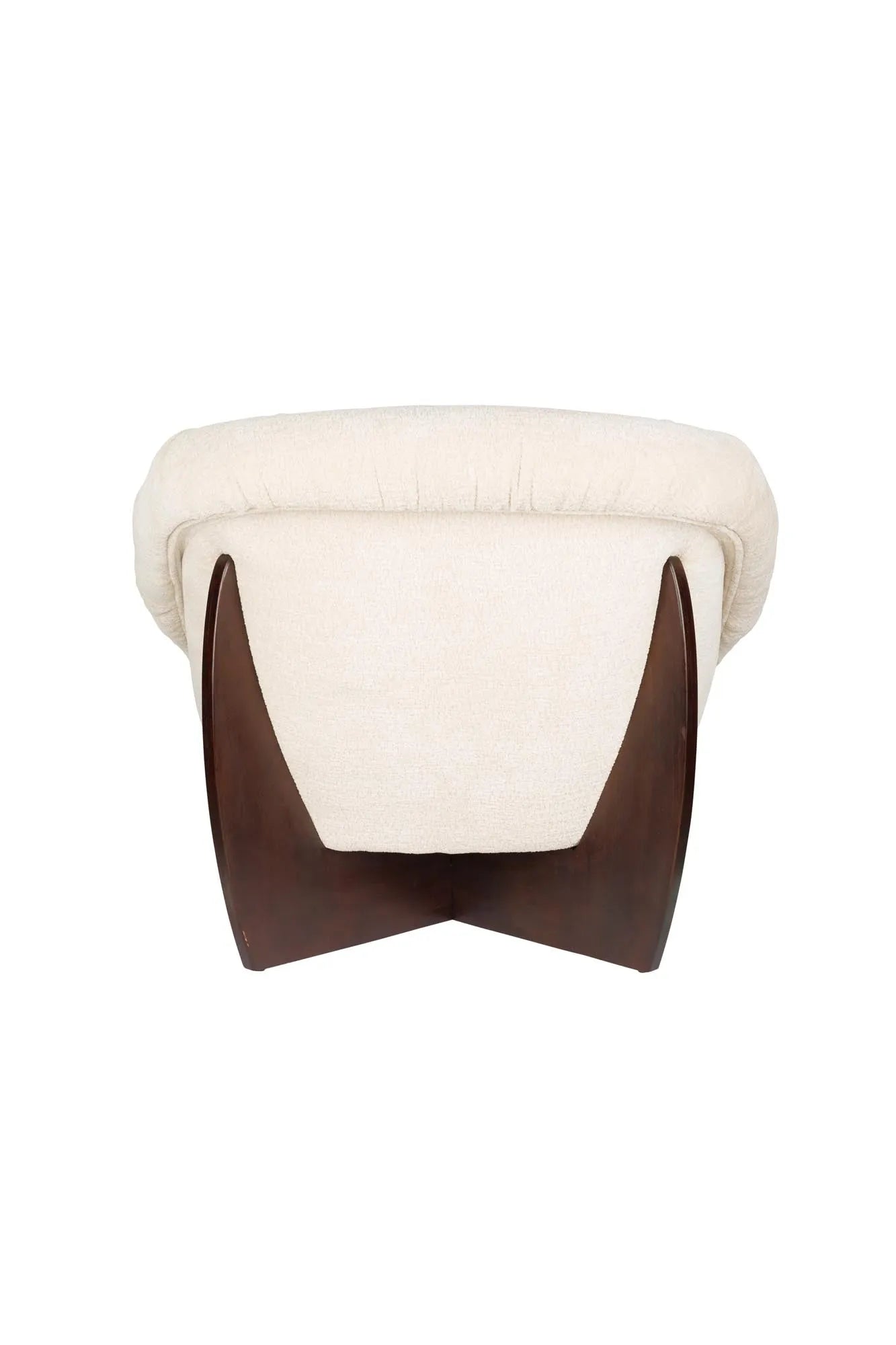 Emilius Loungestuhl  in Beige präsentiert im Onlineshop von KAQTU Design AG. Sessel ist von Dutchbone