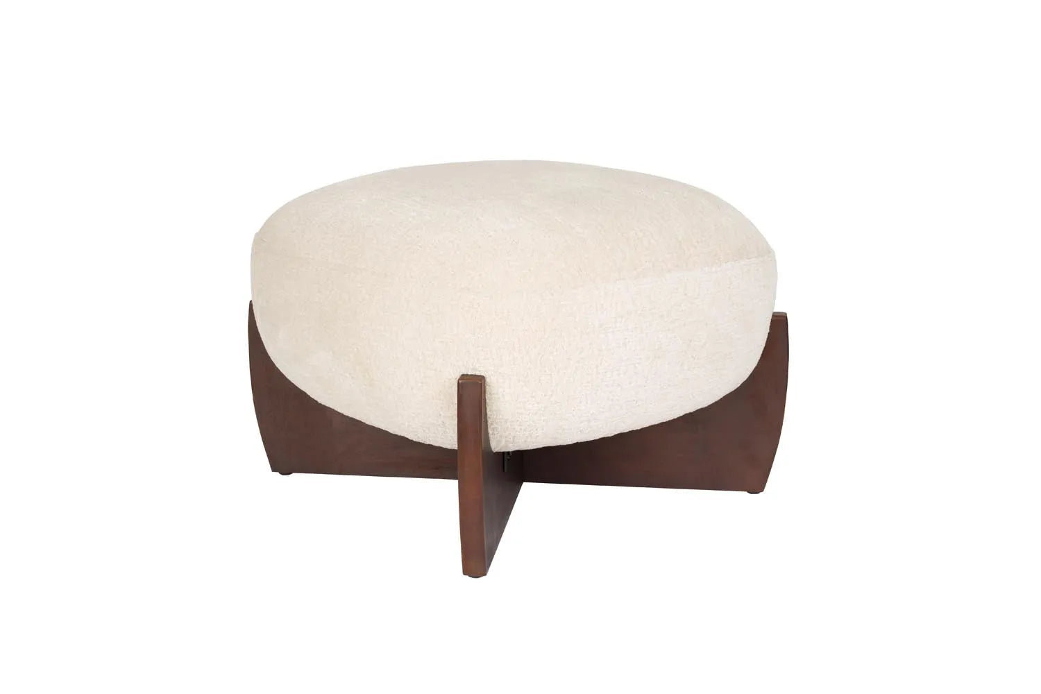 Emilius Pouf  in Beige präsentiert im Onlineshop von KAQTU Design AG. Pouf ist von Dutchbone