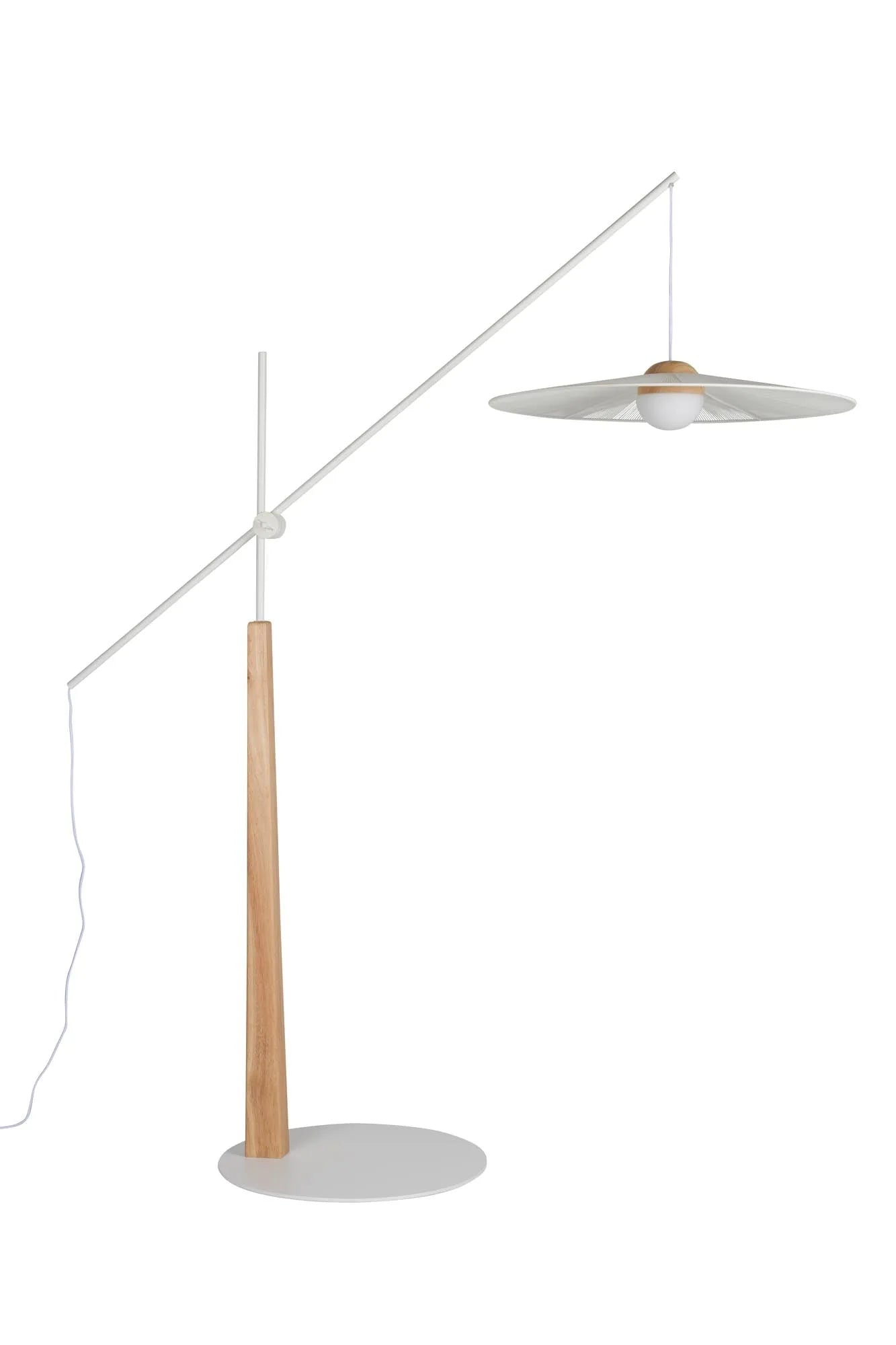 Stehlampe Belle  in Beige präsentiert im Onlineshop von KAQTU Design AG. Stehleuchte ist von Zuiver