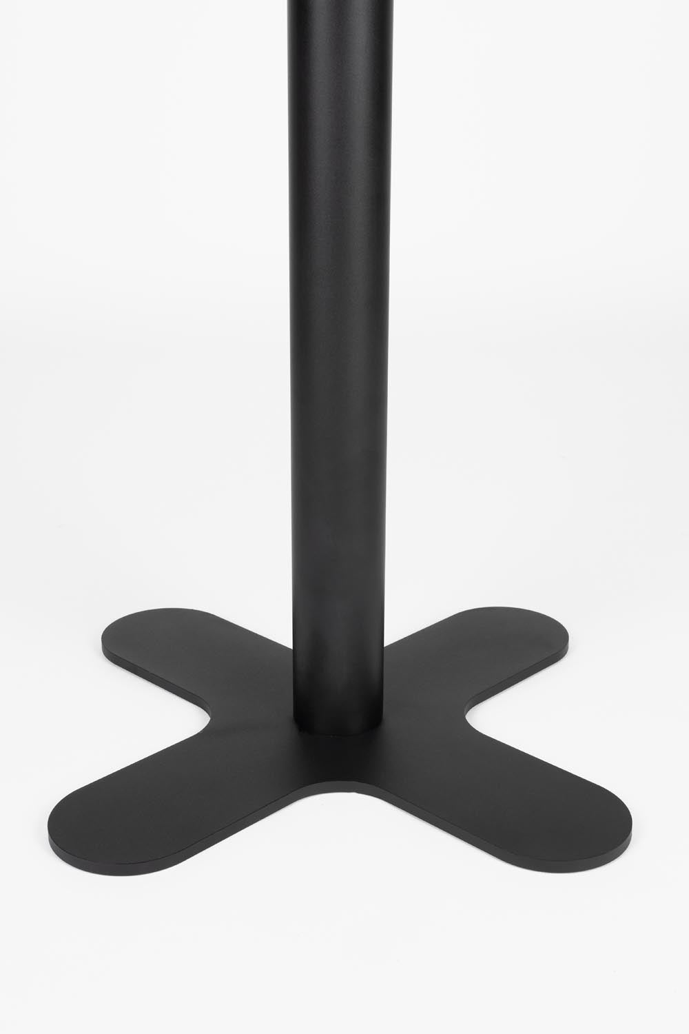 Sanjay Bistro Table in Black präsentiert im Onlineshop von KAQTU Design AG. Gartentisch ist von White Label Living