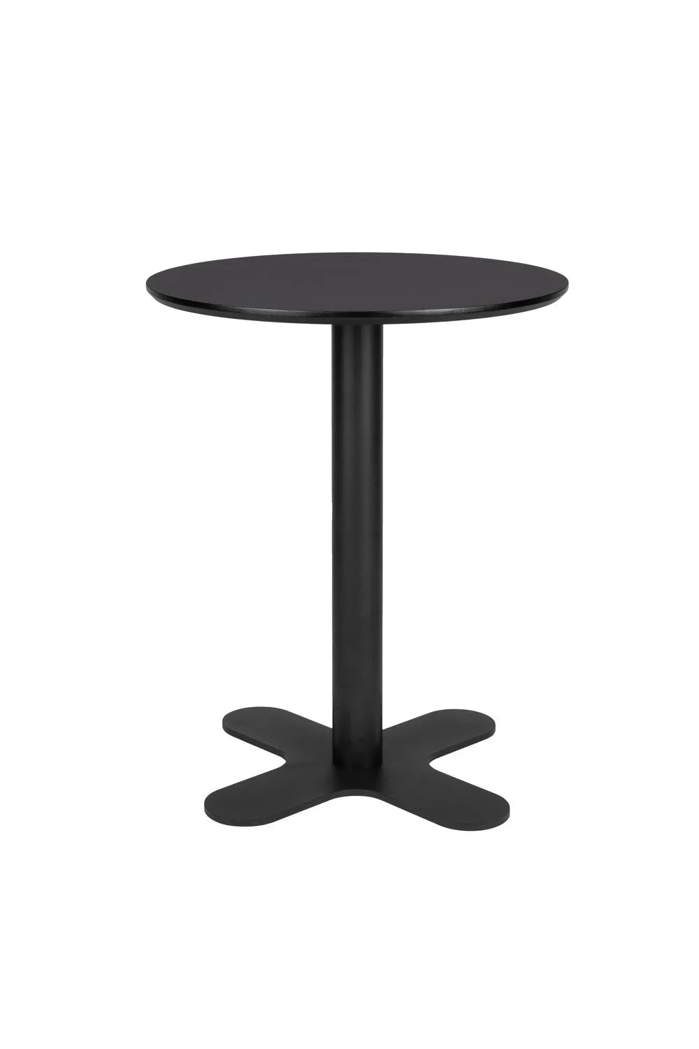 Der Sanjay Bistro Table von White Label Living: robust, wetterfest, ideal für Garten und Balkon, vereint Funktionalität und zeitlose Eleganz.