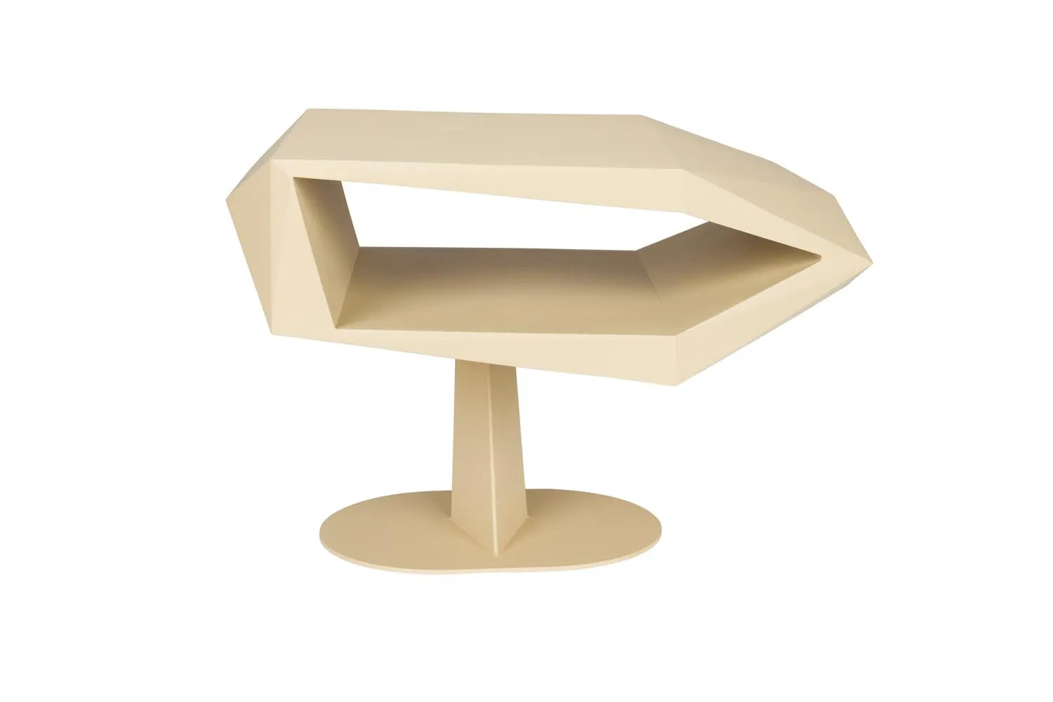 Beistelltisch North  in Beige präsentiert im Onlineshop von KAQTU Design AG. Beistelltisch ist von Zuiver