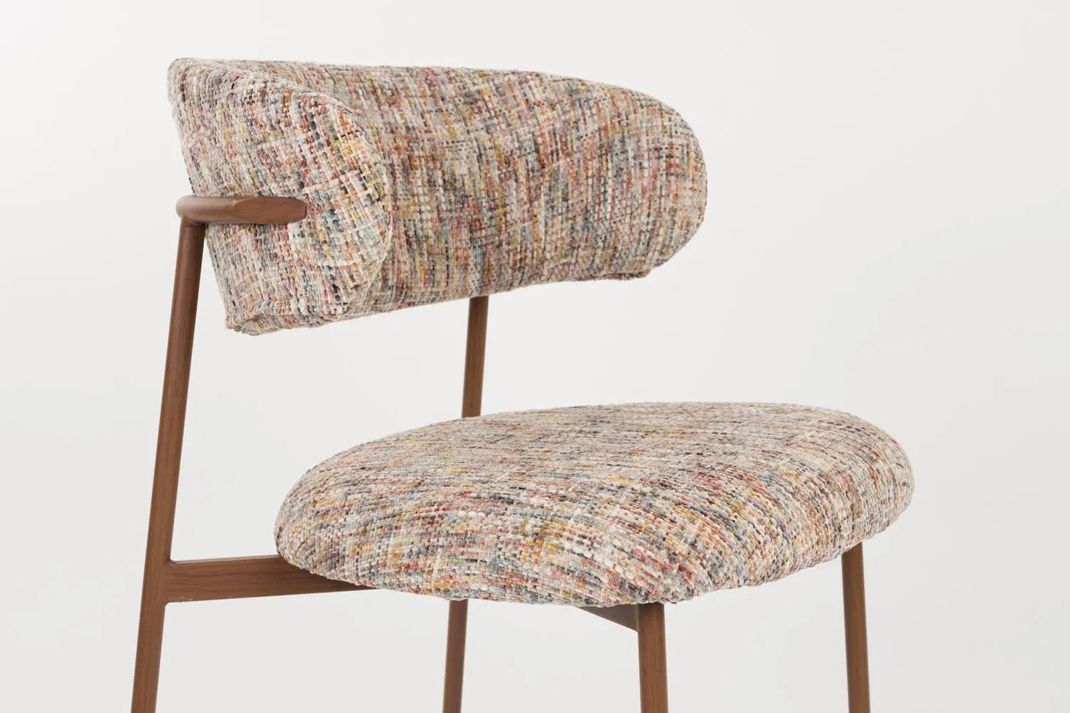 Stuhl Claes in Multicolor präsentiert im Onlineshop von KAQTU Design AG. Stuhl ist von White Label Living