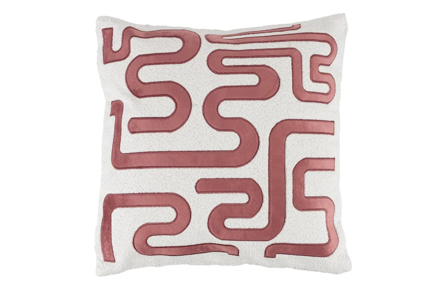 Kissen Ayur in Pink präsentiert im Onlineshop von KAQTU Design AG. Deko Kissen ist von White Label Living