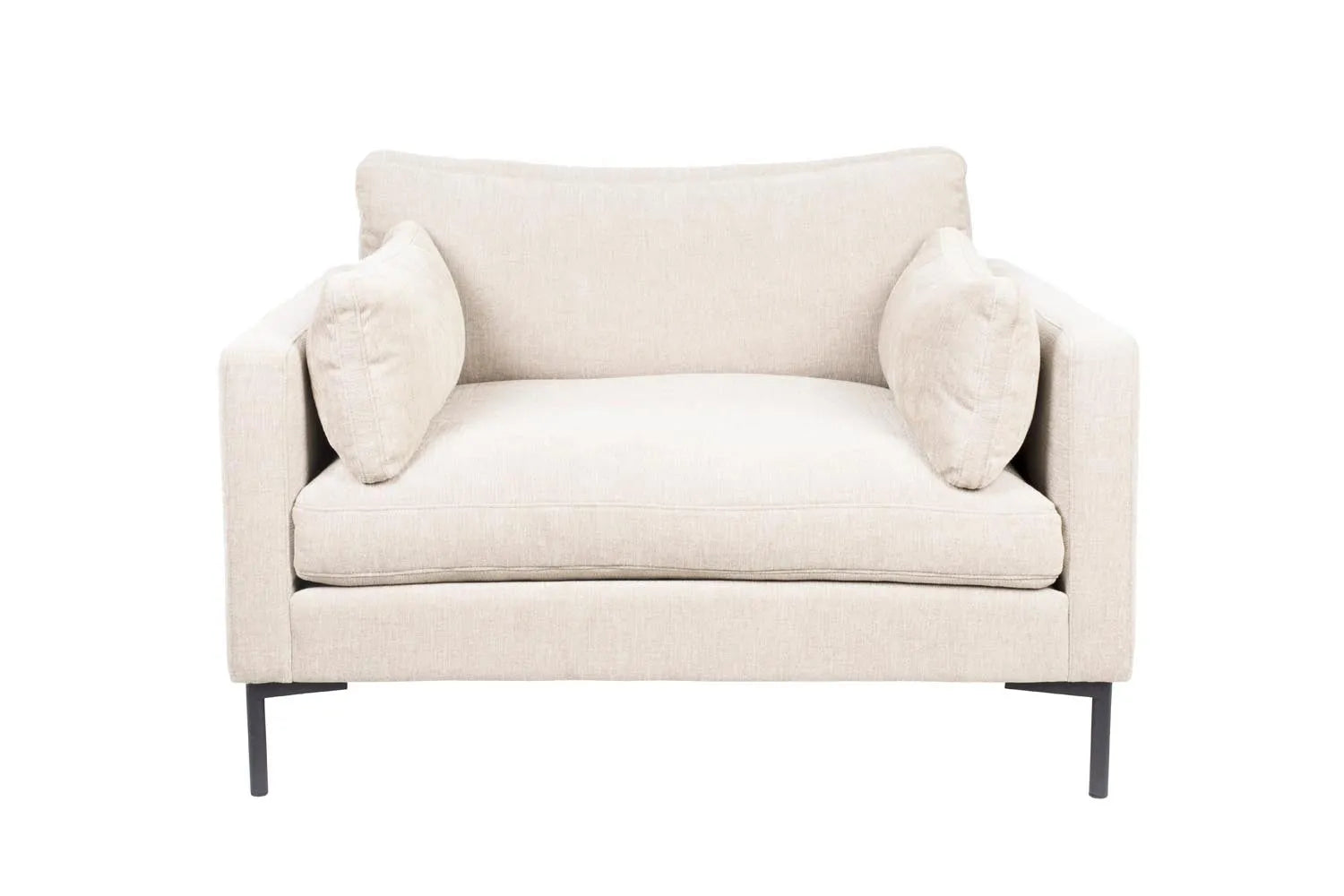 Summer Love Seat in Creme präsentiert im Onlineshop von KAQTU Design AG. Sofa ist von Zuiver