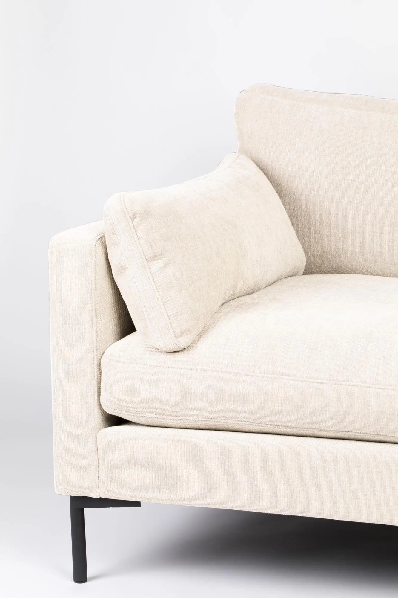 Summer Love Seat in Creme präsentiert im Onlineshop von KAQTU Design AG. Sofa ist von Zuiver