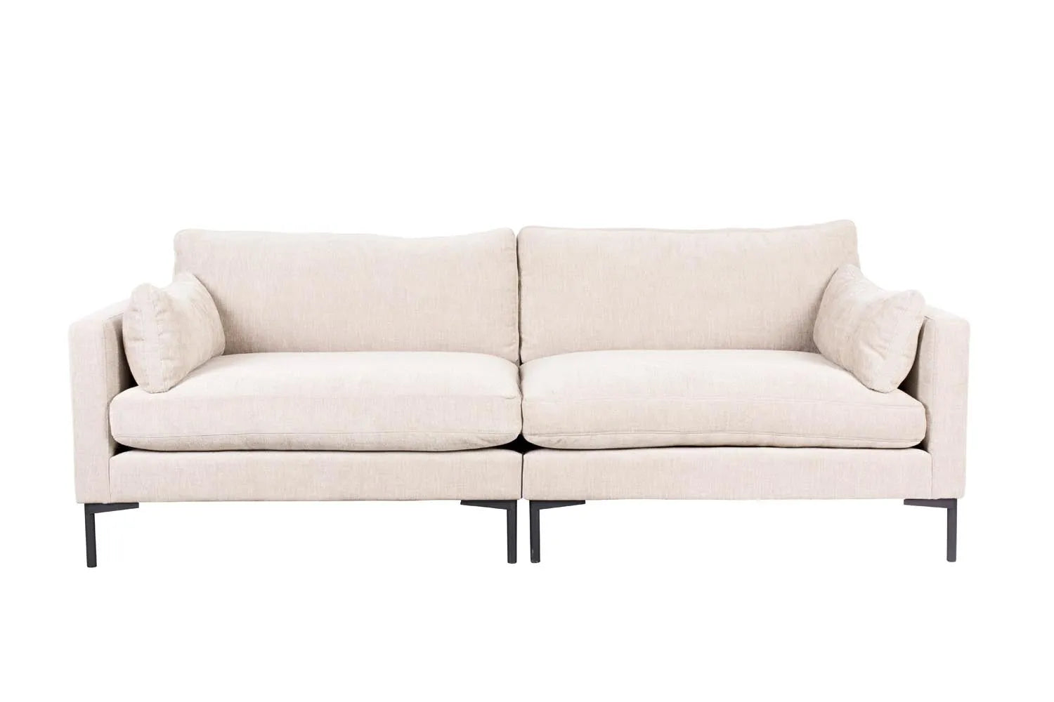 Summer Sofa 3-Sitzer  in Creme präsentiert im Onlineshop von KAQTU Design AG. 3er Sofa ist von Zuiver