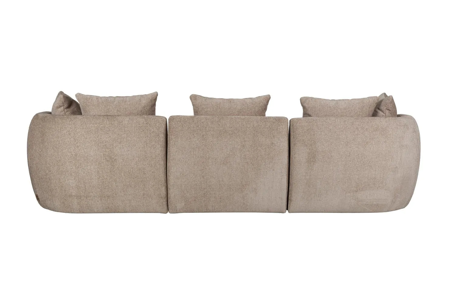 Rocca Sofa 4.5-Sitzer in Cappuccino präsentiert im Onlineshop von KAQTU Design AG. 4er Sofa ist von Dutchbone