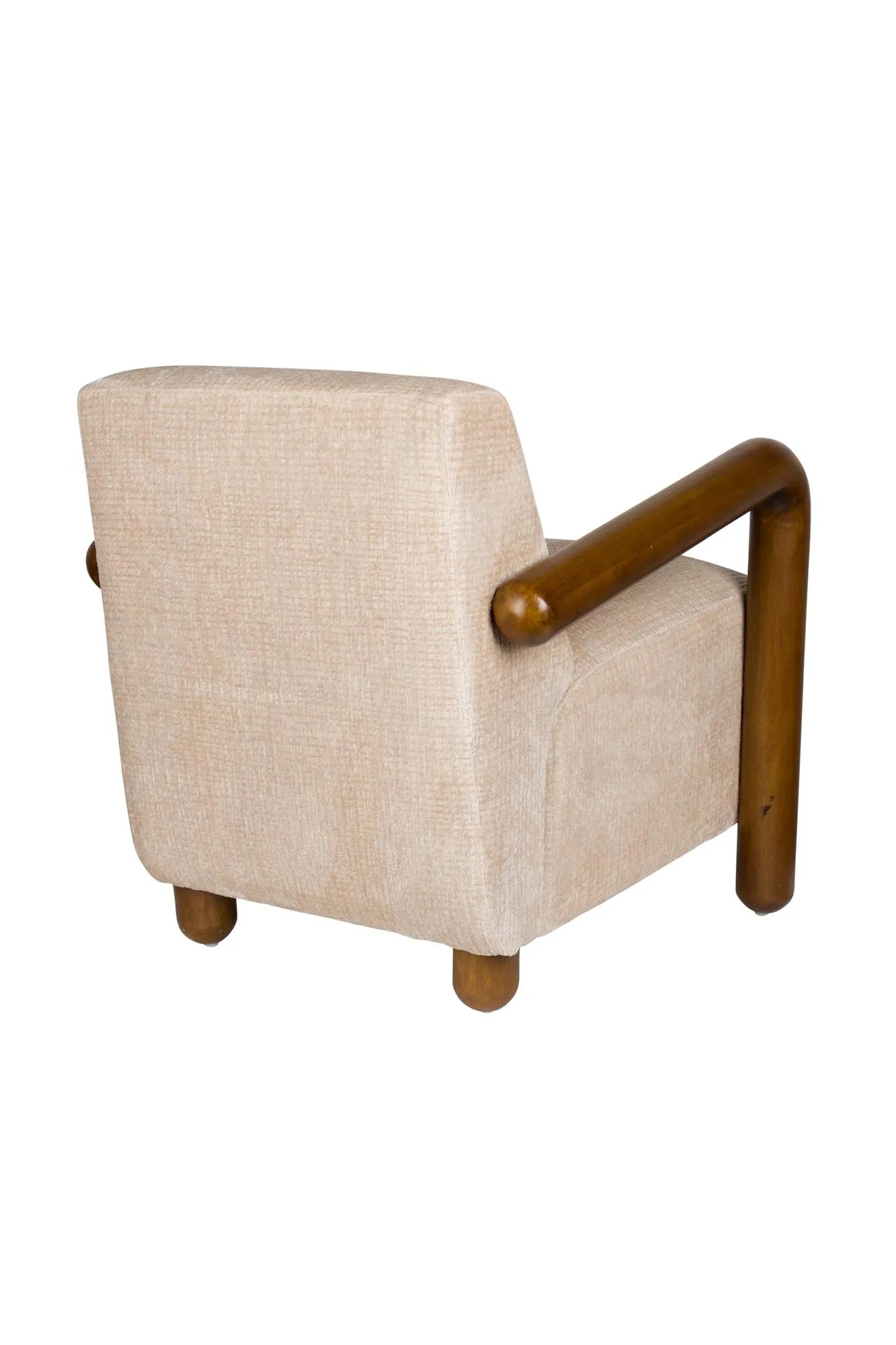 Loungesessel Robinson in Beige präsentiert im Onlineshop von KAQTU Design AG. Sessel ist von Dutchbone