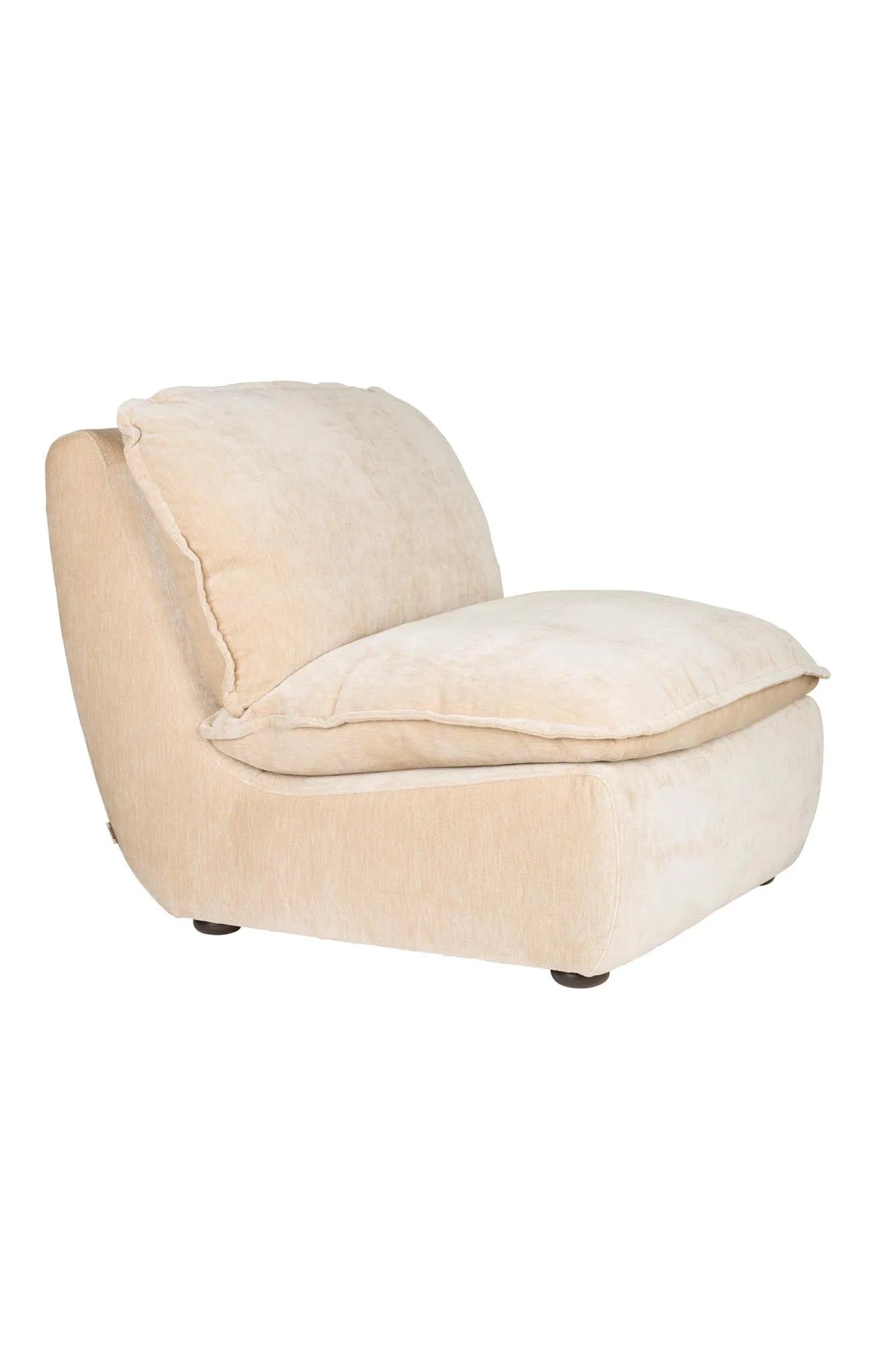 Loungesessel Radley in Beige präsentiert im Onlineshop von KAQTU Design AG. Sessel ist von Dutchbone