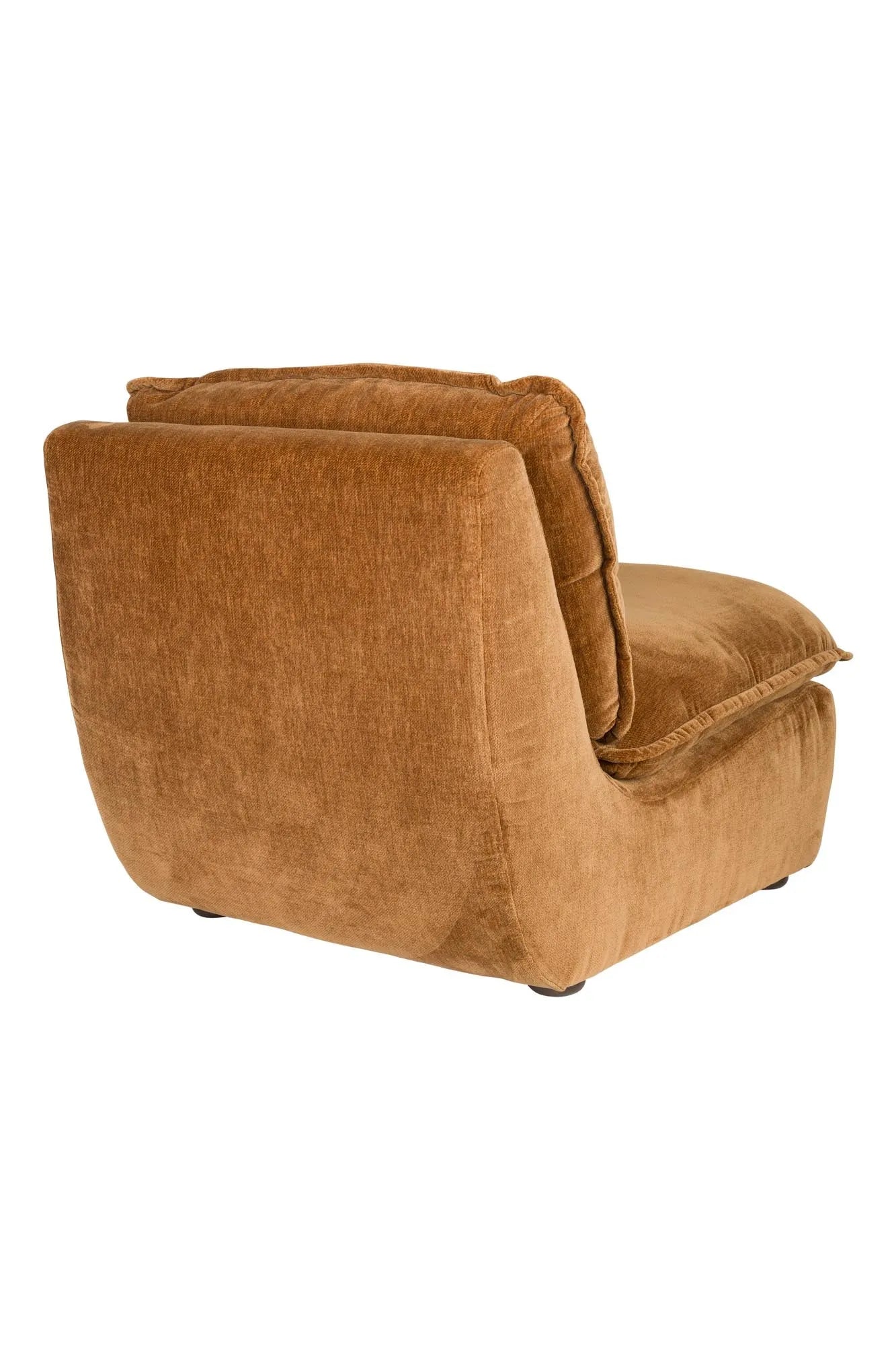 Loungesessel Radley in Cognac präsentiert im Onlineshop von KAQTU Design AG. Sessel ist von Dutchbone