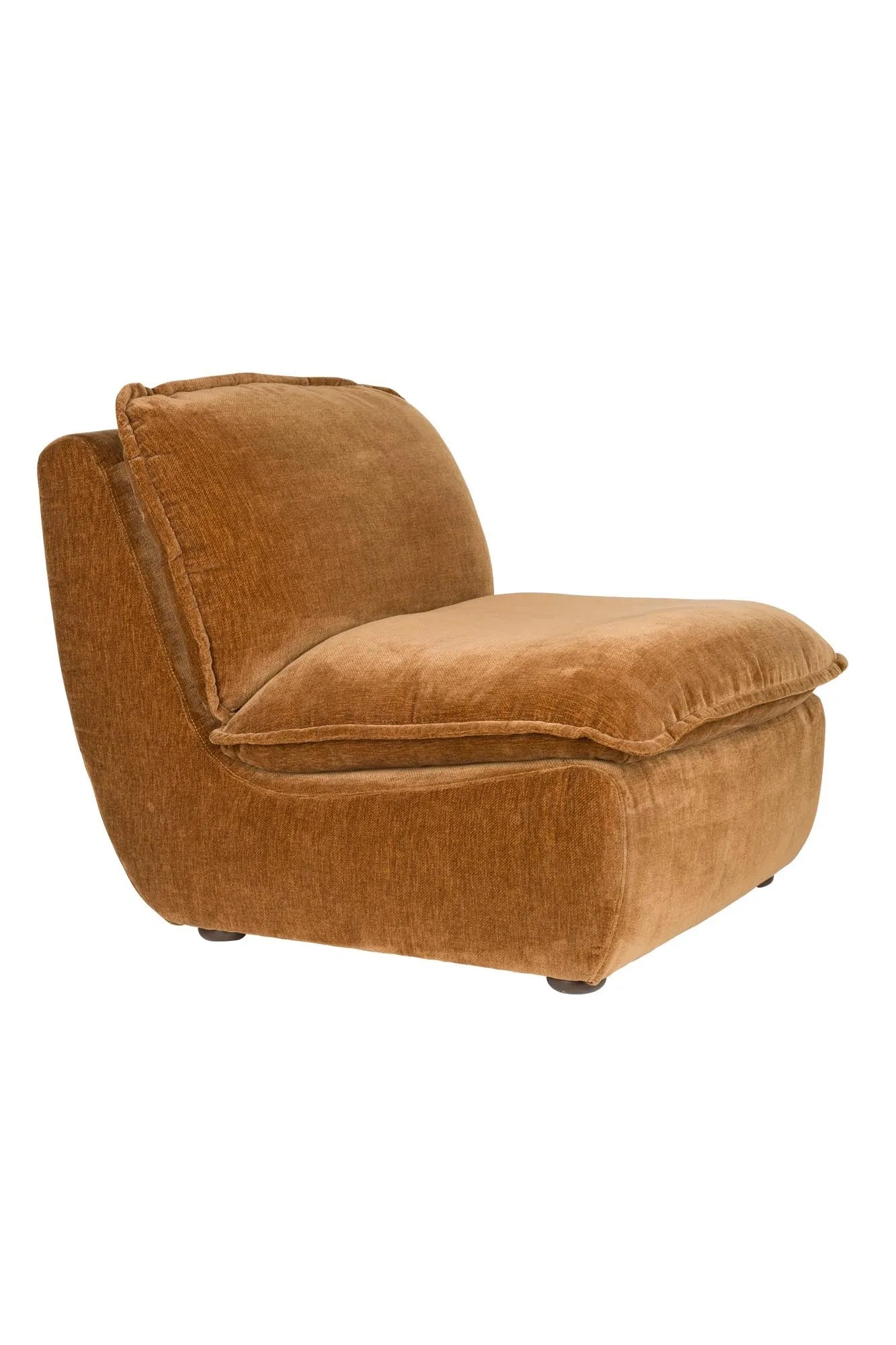 Loungesessel Radley in Cognac präsentiert im Onlineshop von KAQTU Design AG. Sessel ist von Dutchbone