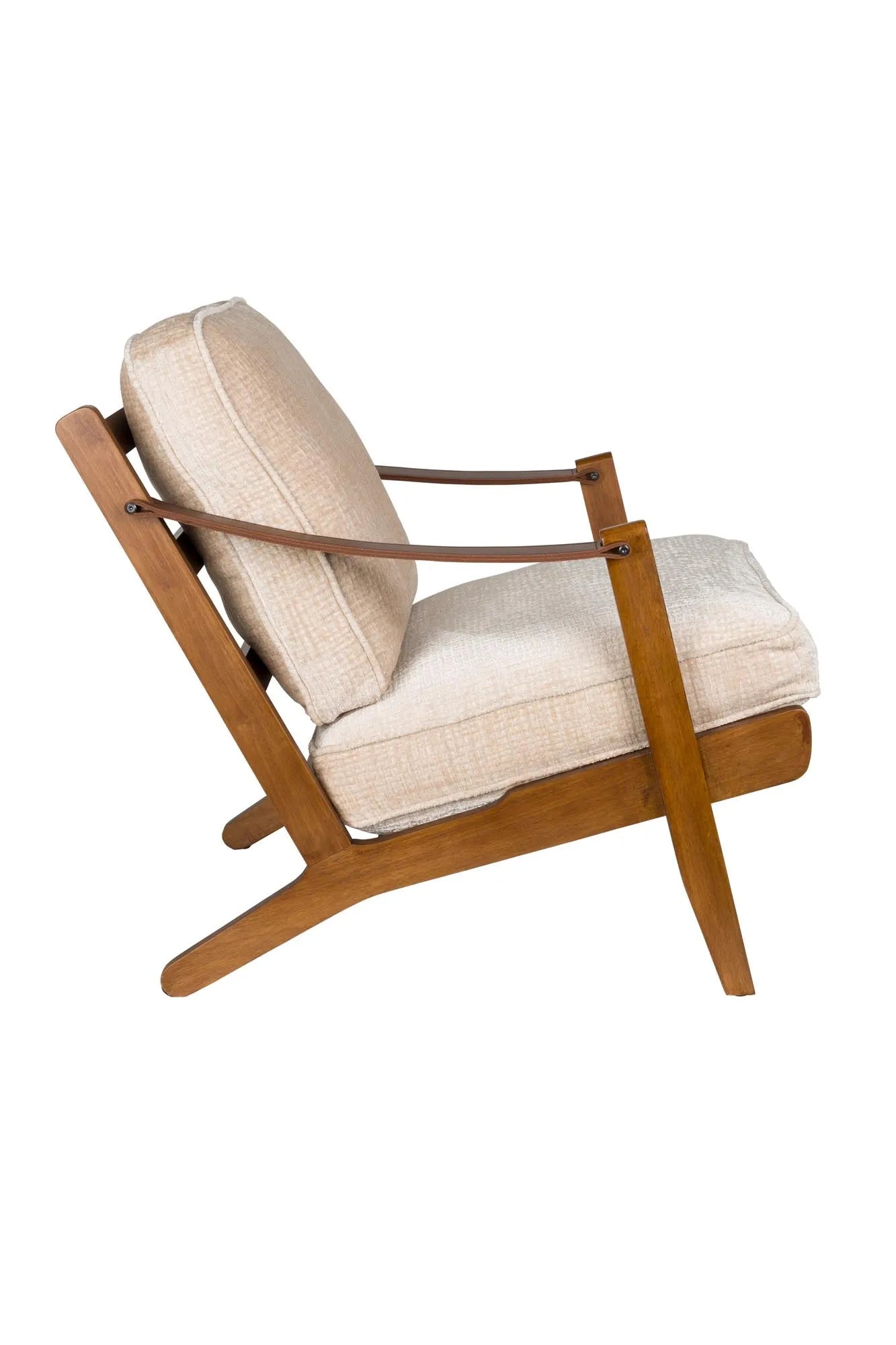 Loungesessel Washington in Beige präsentiert im Onlineshop von KAQTU Design AG. Sessel ist von Dutchbone