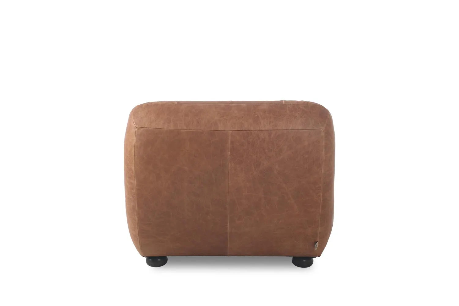 Loungesessel Wyatt in Cognac präsentiert im Onlineshop von KAQTU Design AG. Sessel ist von Dutchbone