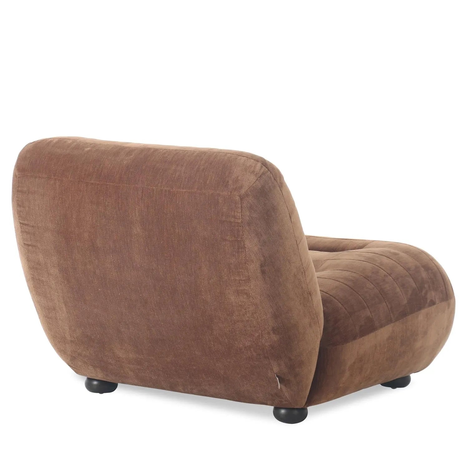 Loungesessel Wyatt in Cognac präsentiert im Onlineshop von KAQTU Design AG. Sessel ist von Dutchbone