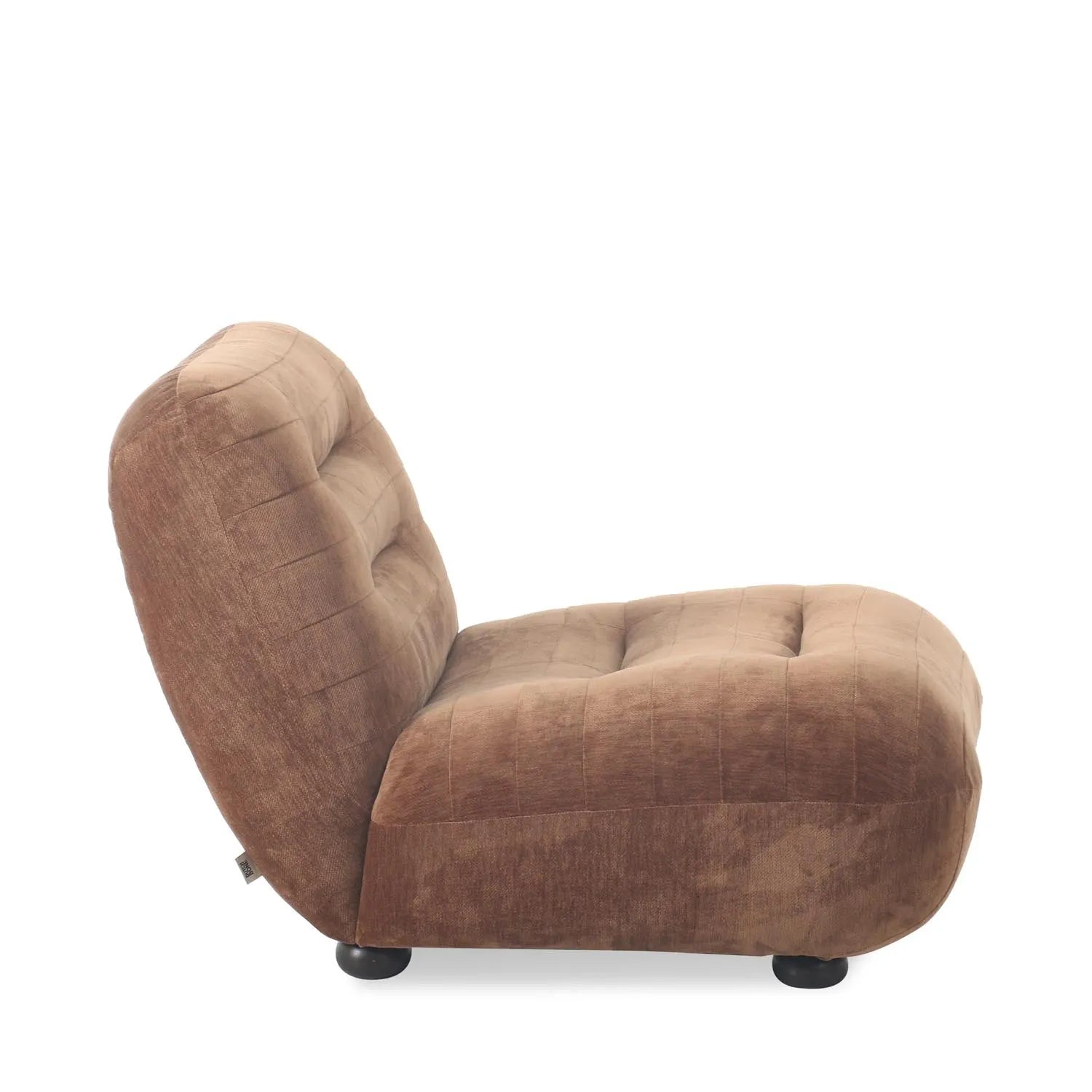 Loungesessel Wyatt in Cognac präsentiert im Onlineshop von KAQTU Design AG. Sessel ist von Dutchbone