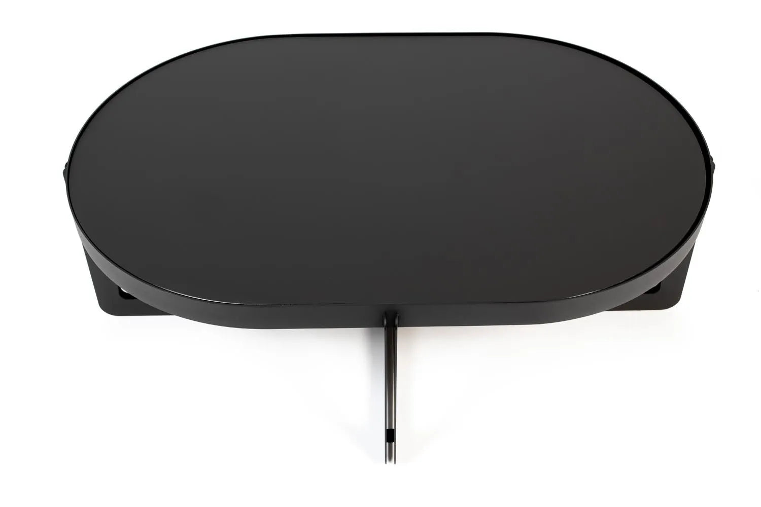 Couchtisch Centre Oval  in Schwarz präsentiert im Onlineshop von KAQTU Design AG. Beistelltisch ist von Zuiver