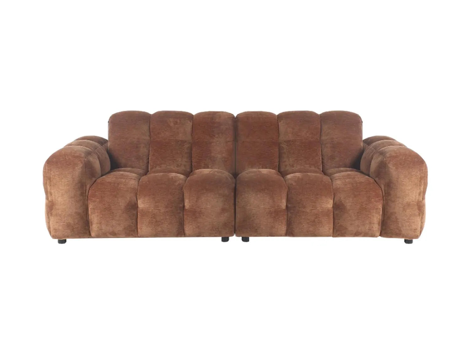 Sofa Hackman 3-Sitzer in Cognac präsentiert im Onlineshop von KAQTU Design AG. 3er Sofa ist von Dutchbone