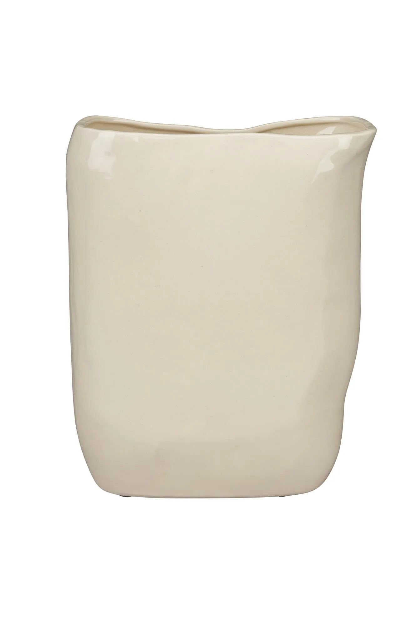 Vase Edna M  in Beige präsentiert im Onlineshop von KAQTU Design AG. Vase ist von Dutchbone