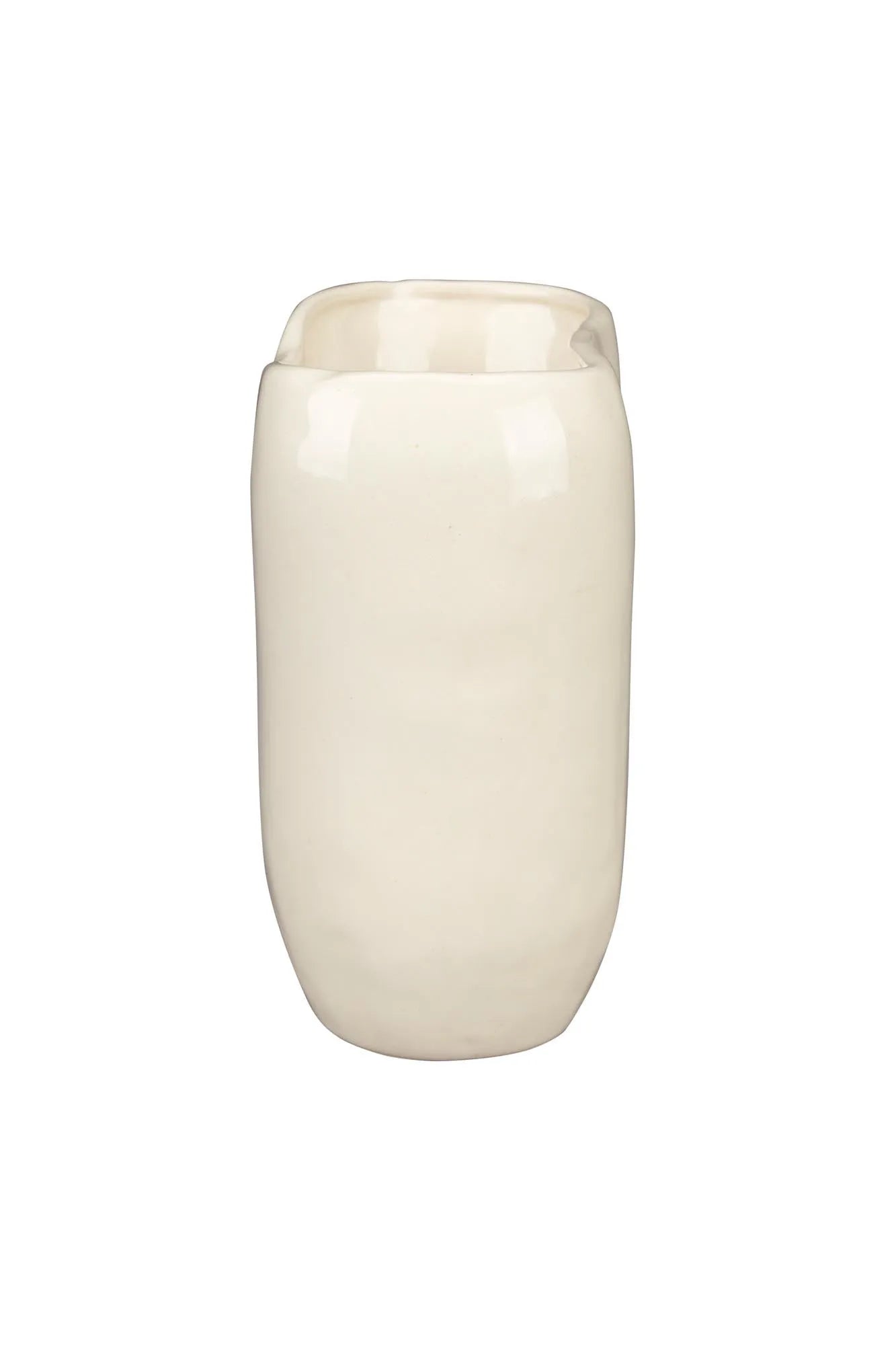 Vase Edna S  in Beige präsentiert im Onlineshop von KAQTU Design AG. Vase ist von Dutchbone