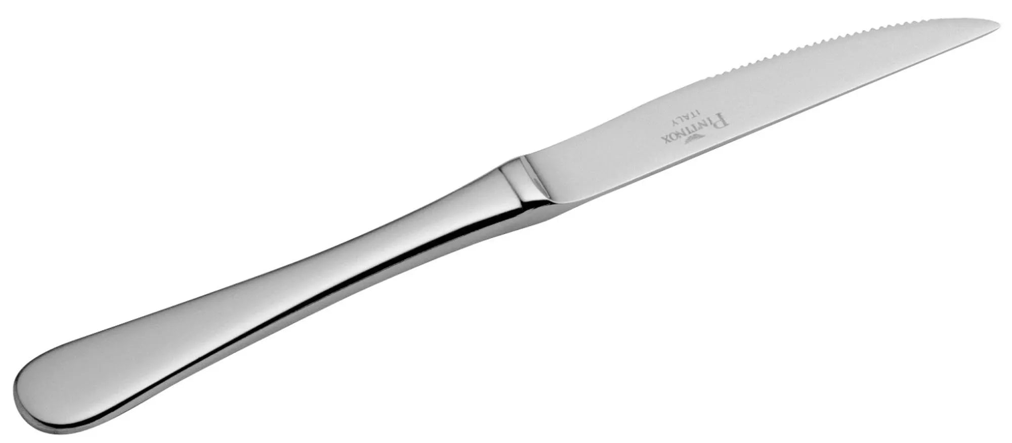 Elegante Pintinox Steakmesser: 18/10 Edelstahl, korrosionsbeständig, ergonomisch, perfekt für präzises Schneiden.