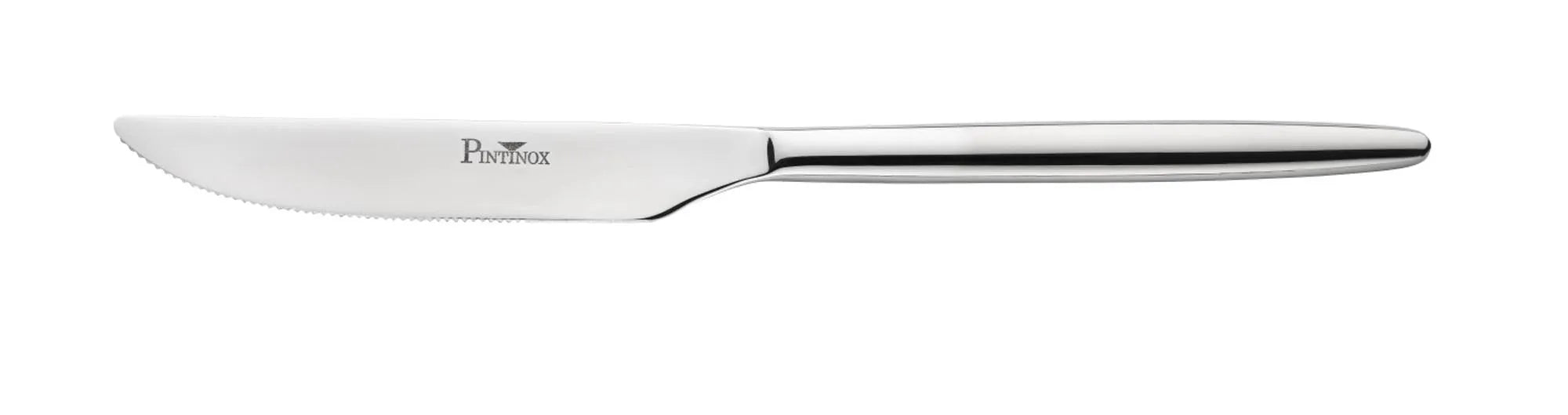 Elegantes Stile Dessertmesser von Pintinox, 19.2cm, aus hochwertigem Edelstahl, ideal für Desserts und festliche Anlässe.