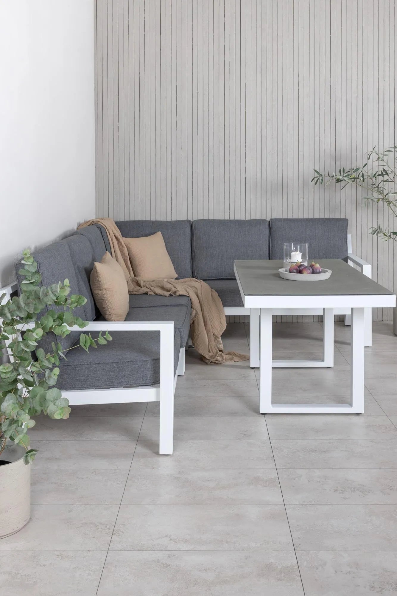 Ecksofa Outdoorset Barcelona 140cm - KAQTU Design