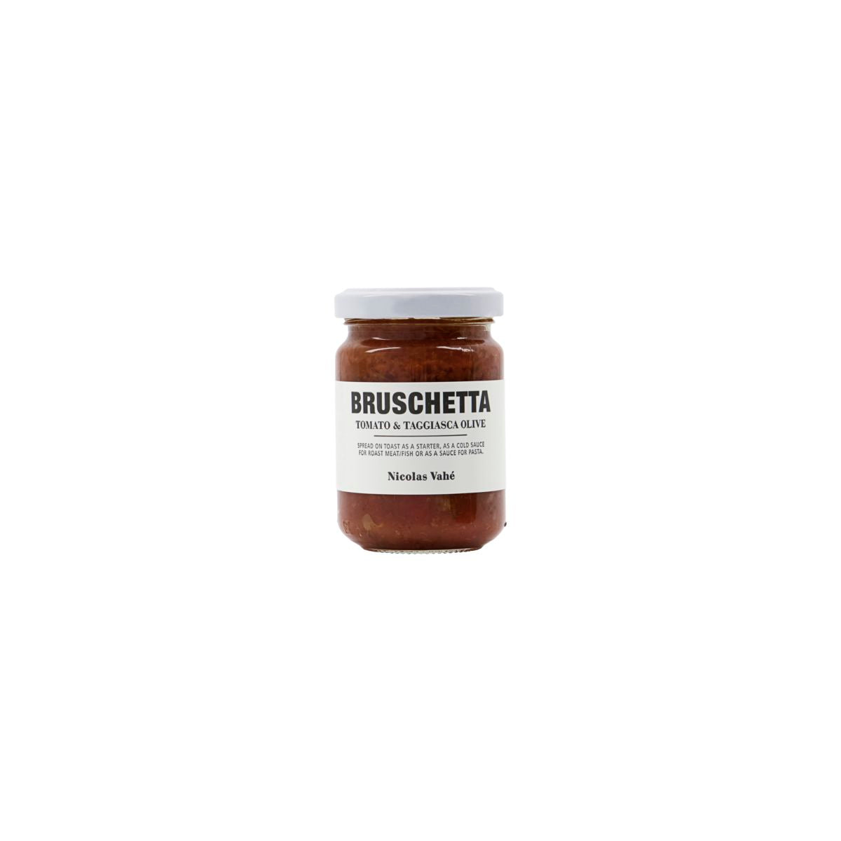 Bruschetta, Tomato & Taggiasca Olive in  präsentiert im Onlineshop von KAQTU Design AG. Lebensmittel ist von Nicolas Vahé