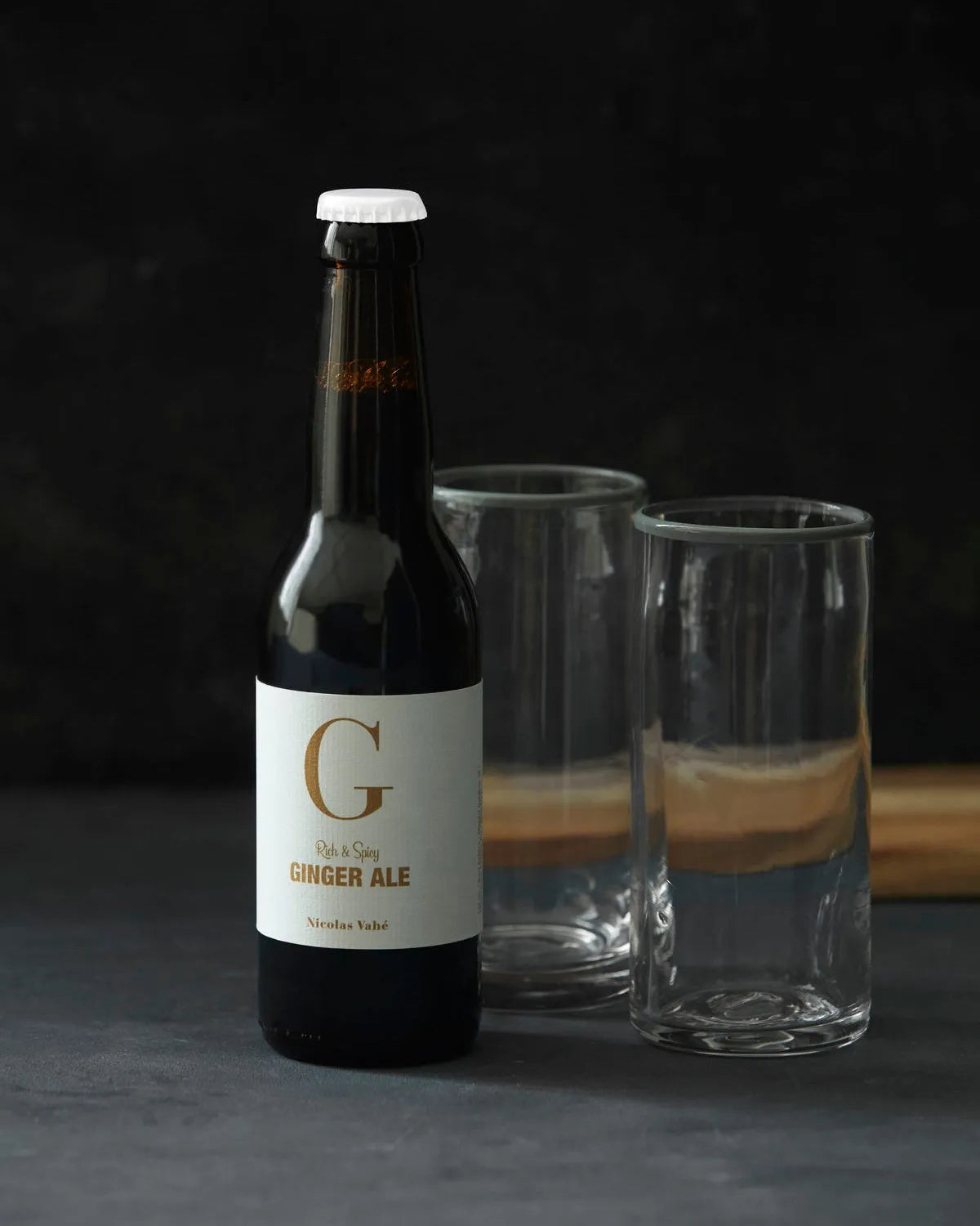 Ginger Ale in  präsentiert im Onlineshop von KAQTU Design AG. Lebensmittel ist von Nicolas Vahé