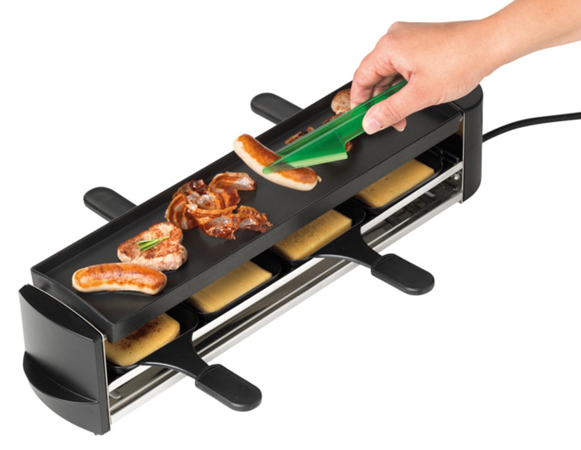 Raclettezangen Swiss Twist 4 Stück in  präsentiert im Onlineshop von KAQTU Design AG. Fondue/Raclette ist von STÖCKLI