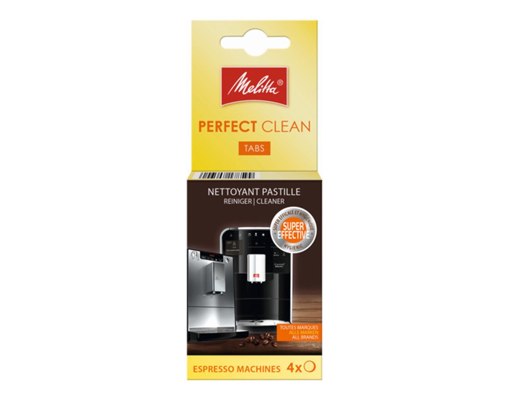 Reinigungstabletten Perfect Clean 4 Stück in  präsentiert im Onlineshop von KAQTU Design AG. Reinigungsmittel ist von MELITTA