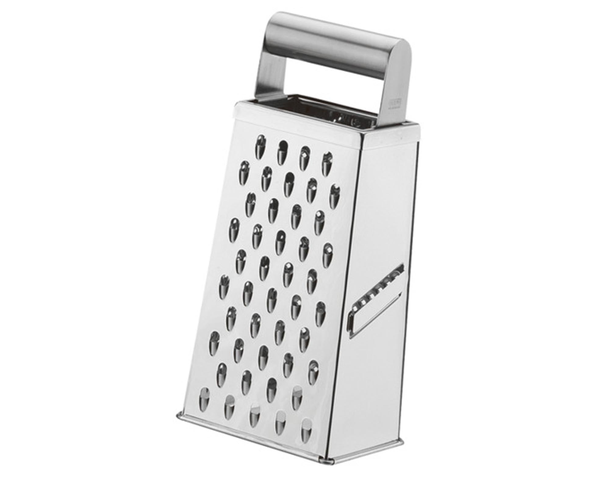 Rohkostraffel Inox Cubo 4-seitig in  präsentiert im Onlineshop von KAQTU Design AG. Küchenhelfer ist von GEFU