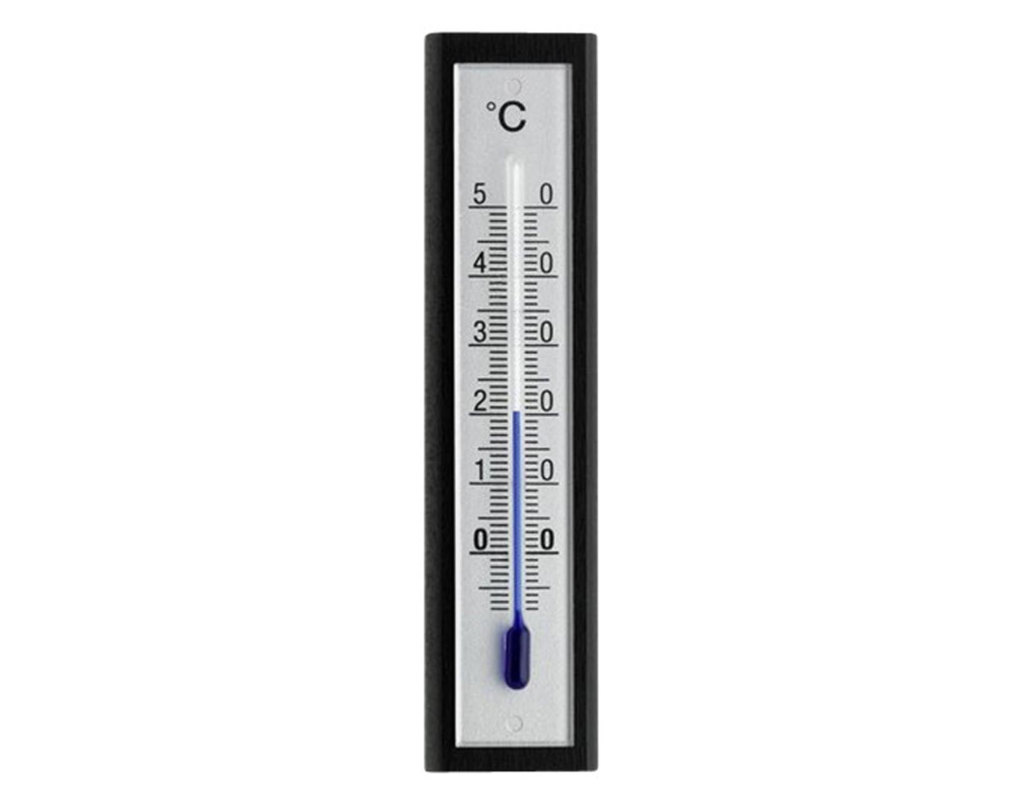 Innenthermometer Buche 12.5 cm in  präsentiert im Onlineshop von KAQTU Design AG. Thermometer ist von TFA