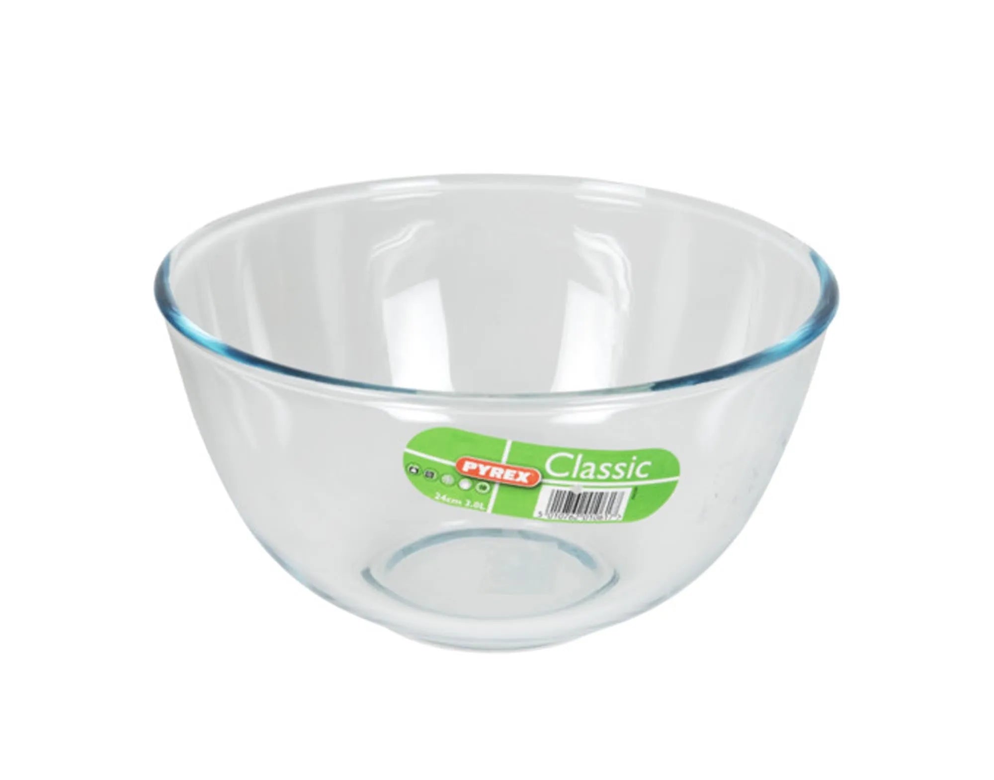 Teigschüssel Glas 3 l ø 24 cm in  präsentiert im Onlineshop von KAQTU Design AG. Schüssel ist von PYREX