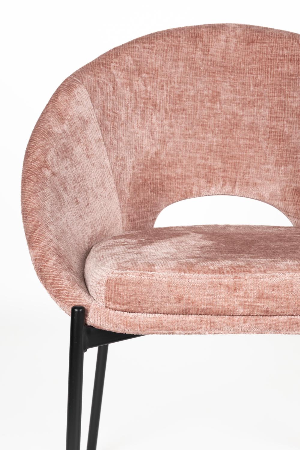 Dando Stuhl in Old Pink präsentiert im Onlineshop von KAQTU Design AG. Stuhl ist von White Label Living