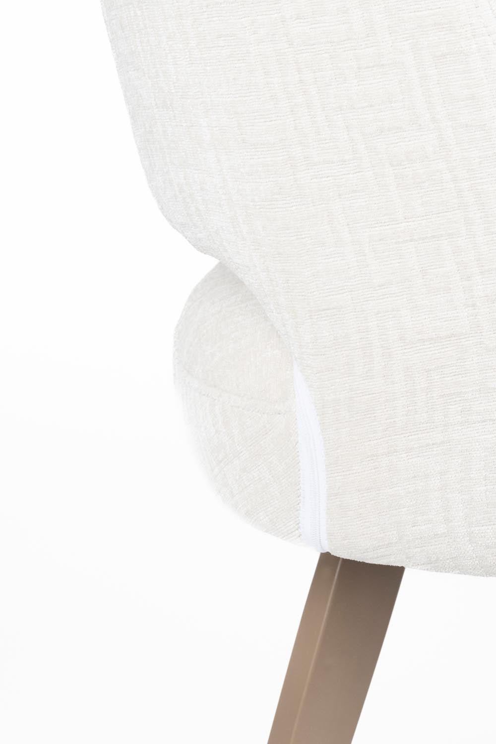 Yves Stuhl in White präsentiert im Onlineshop von KAQTU Design AG. Stuhl ist von White Label Living