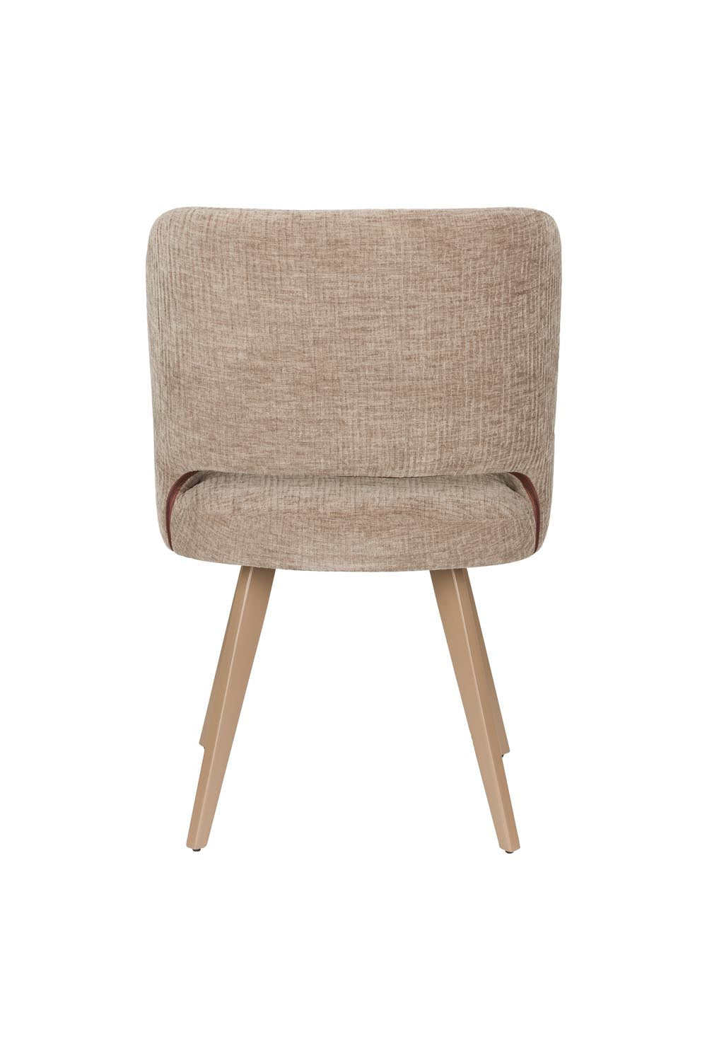 Yves Stuhl in Brown präsentiert im Onlineshop von KAQTU Design AG. Stuhl ist von White Label Living