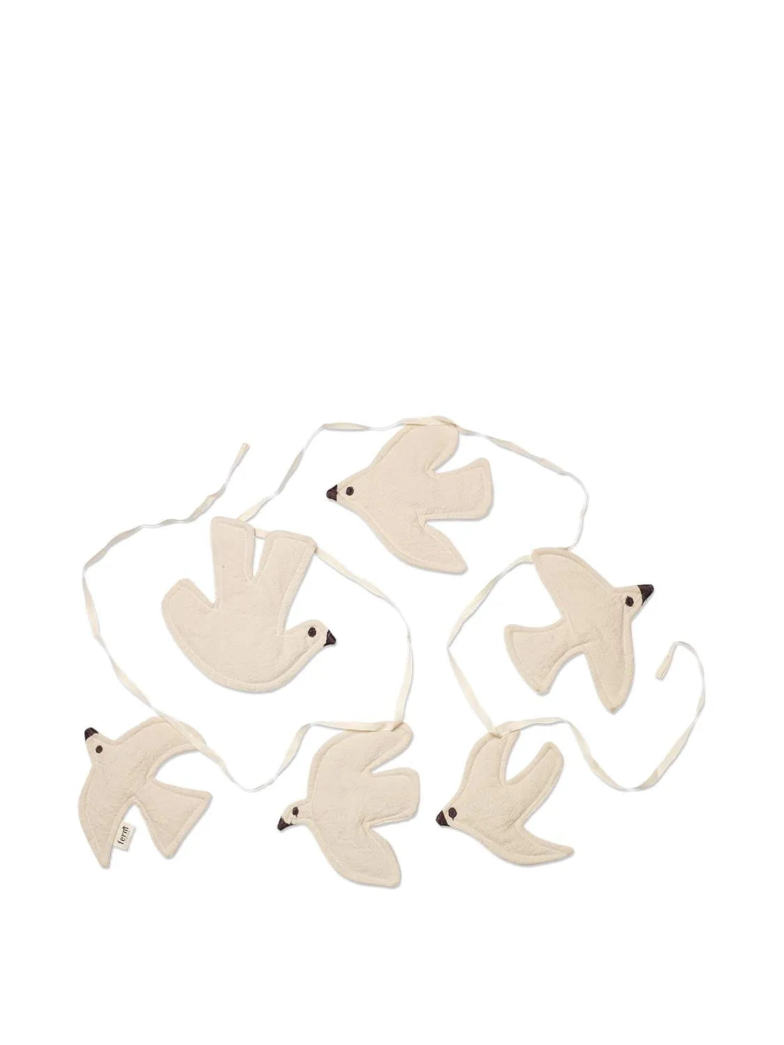 Swif Bird Garland  in  Undyed präsentiert im Onlineshop von KAQTU Design AG. Objekte Kids ist von Ferm Living