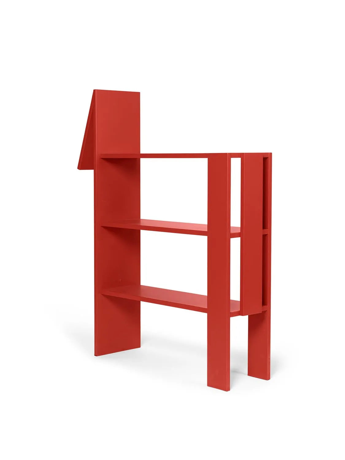 Horse Bücherregal  in  Poppy Red präsentiert im Onlineshop von KAQTU Design AG. Bücherregal ist von Ferm Living