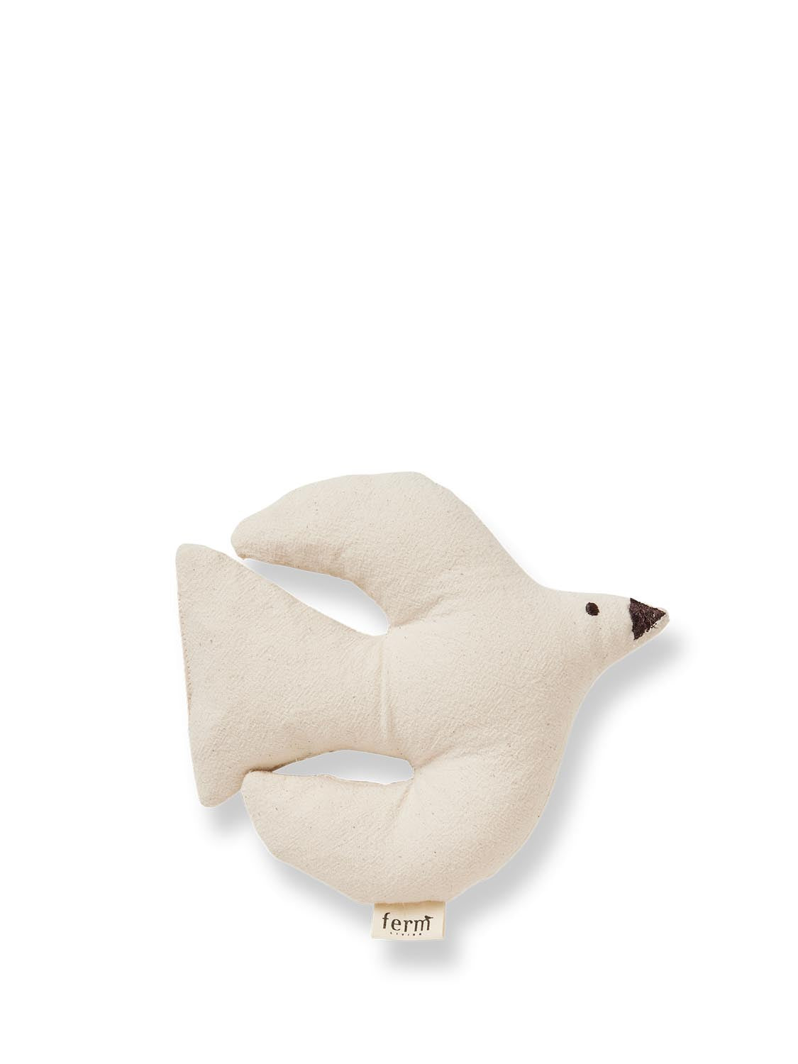 Swif Bird Soft Toy  in  Undyed präsentiert im Onlineshop von KAQTU Design AG. Objekte Kids ist von Ferm Living