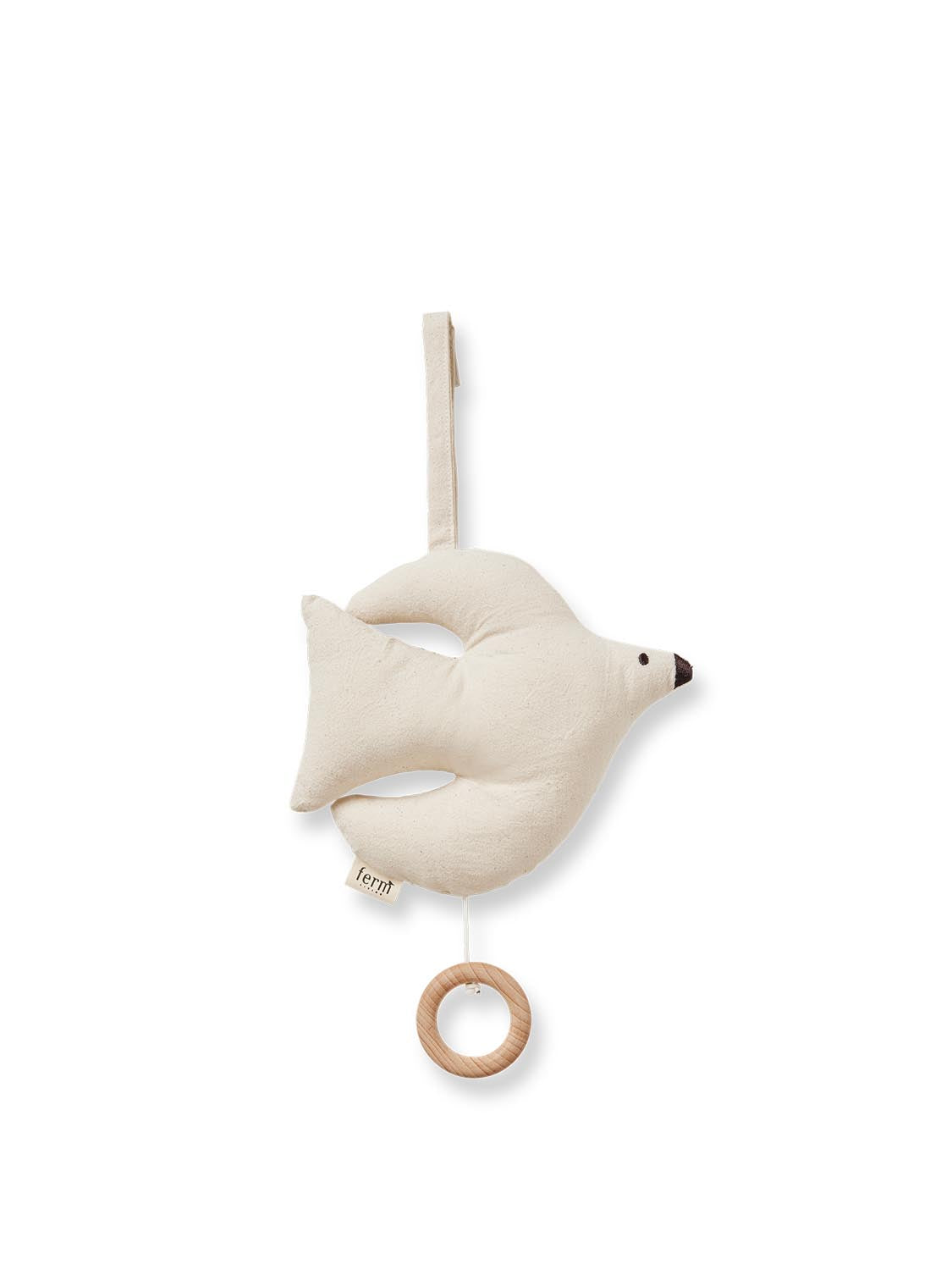 Swif Bird Music Mobile  in  Undyed präsentiert im Onlineshop von KAQTU Design AG. Objekte Kids ist von Ferm Living