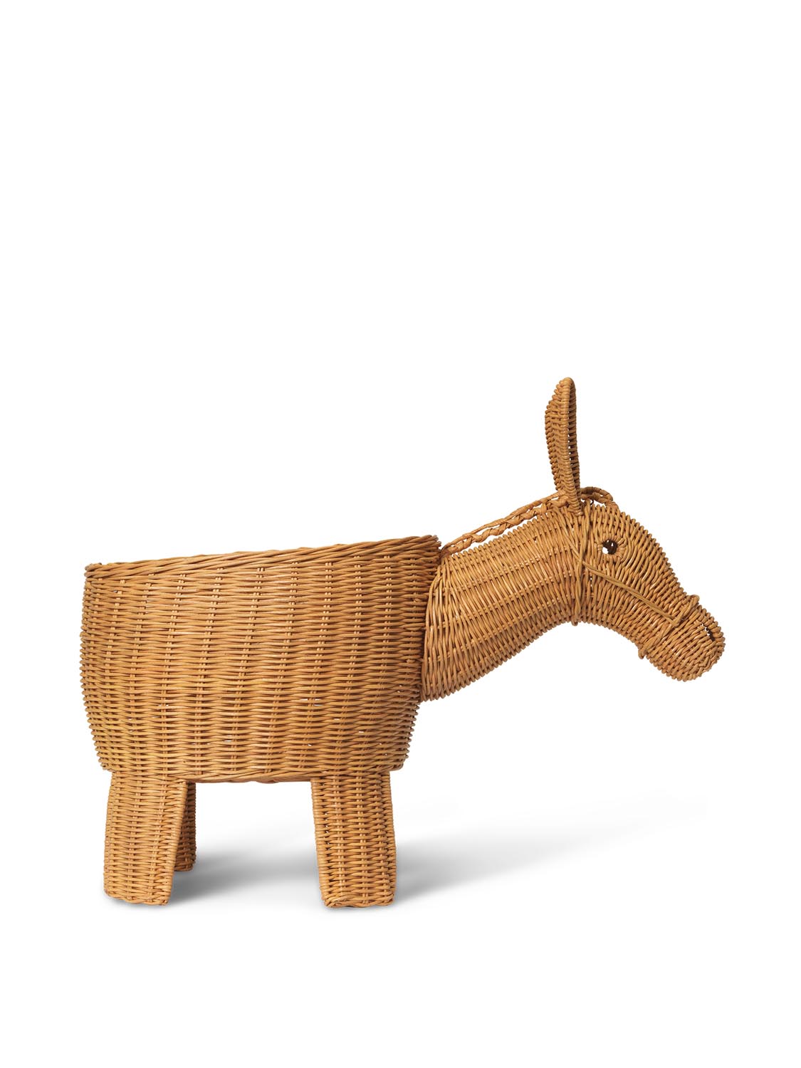 Donkey Braided Storage  in  Natural präsentiert im Onlineshop von KAQTU Design AG. Objekte Kids ist von Ferm Living