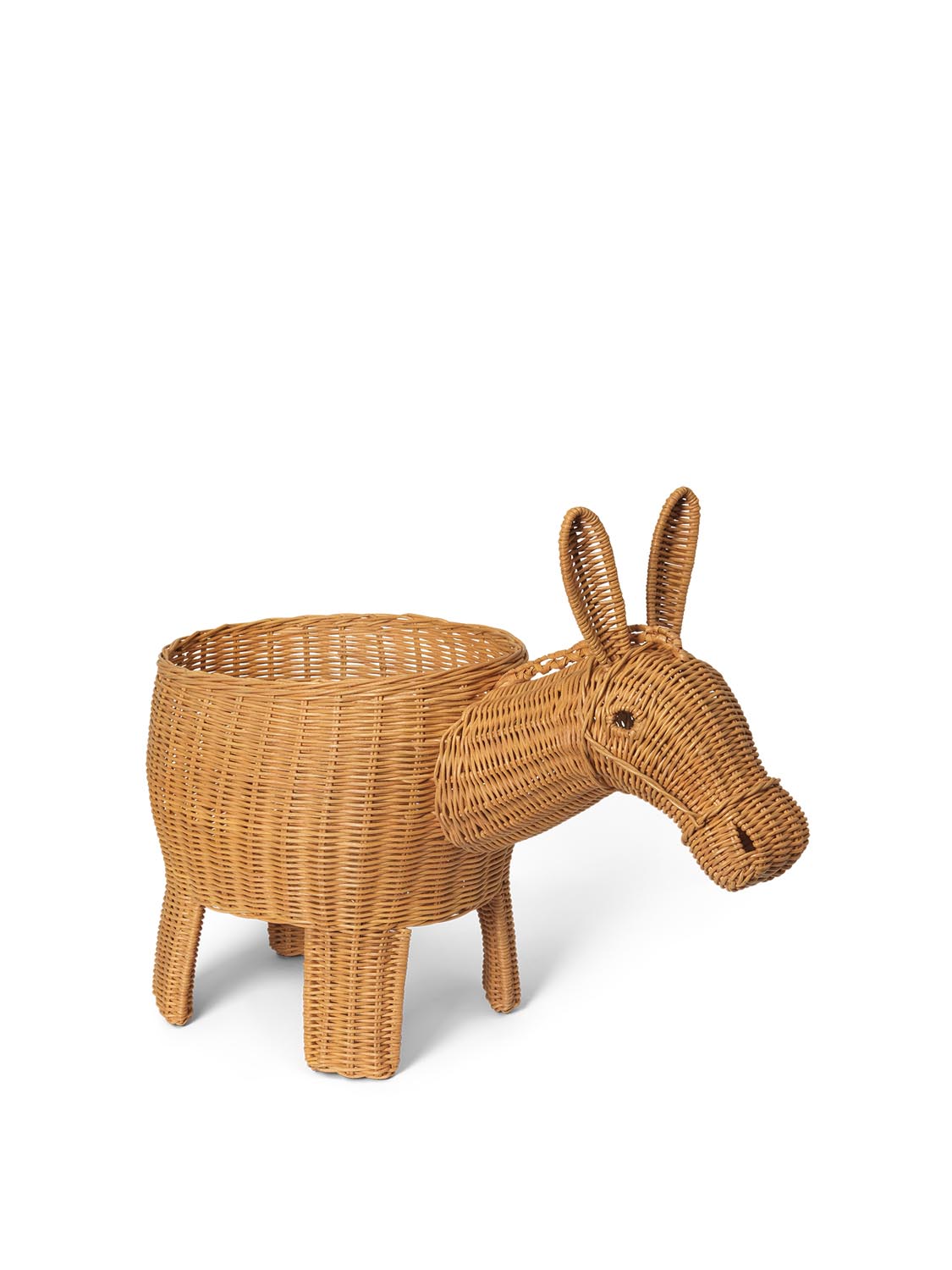 Donkey Braided Storage  in  Natural präsentiert im Onlineshop von KAQTU Design AG. Objekte Kids ist von Ferm Living